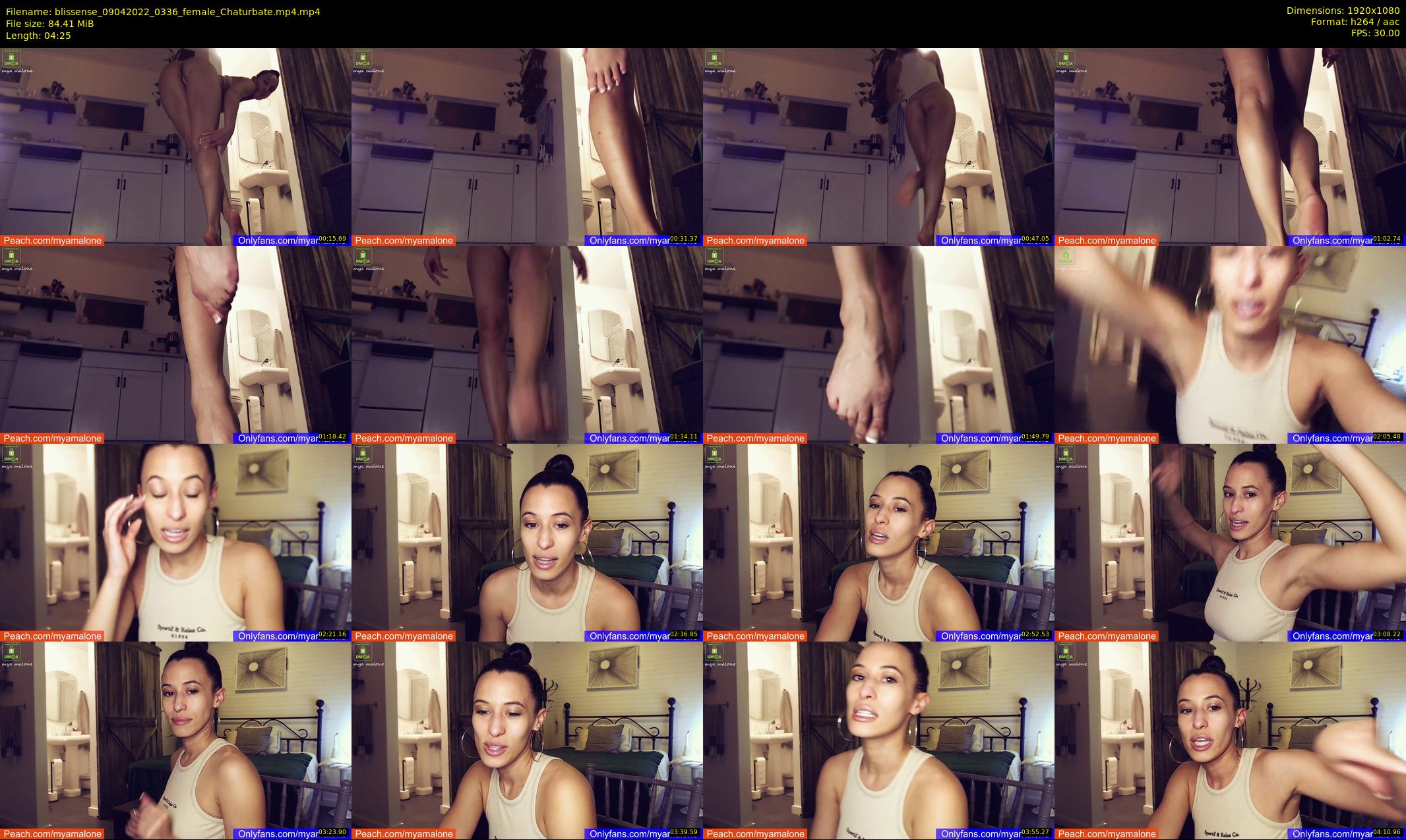 blissense — 5 minute Chaturbate female cam show recording, 1080p, Apr 9, 2022
