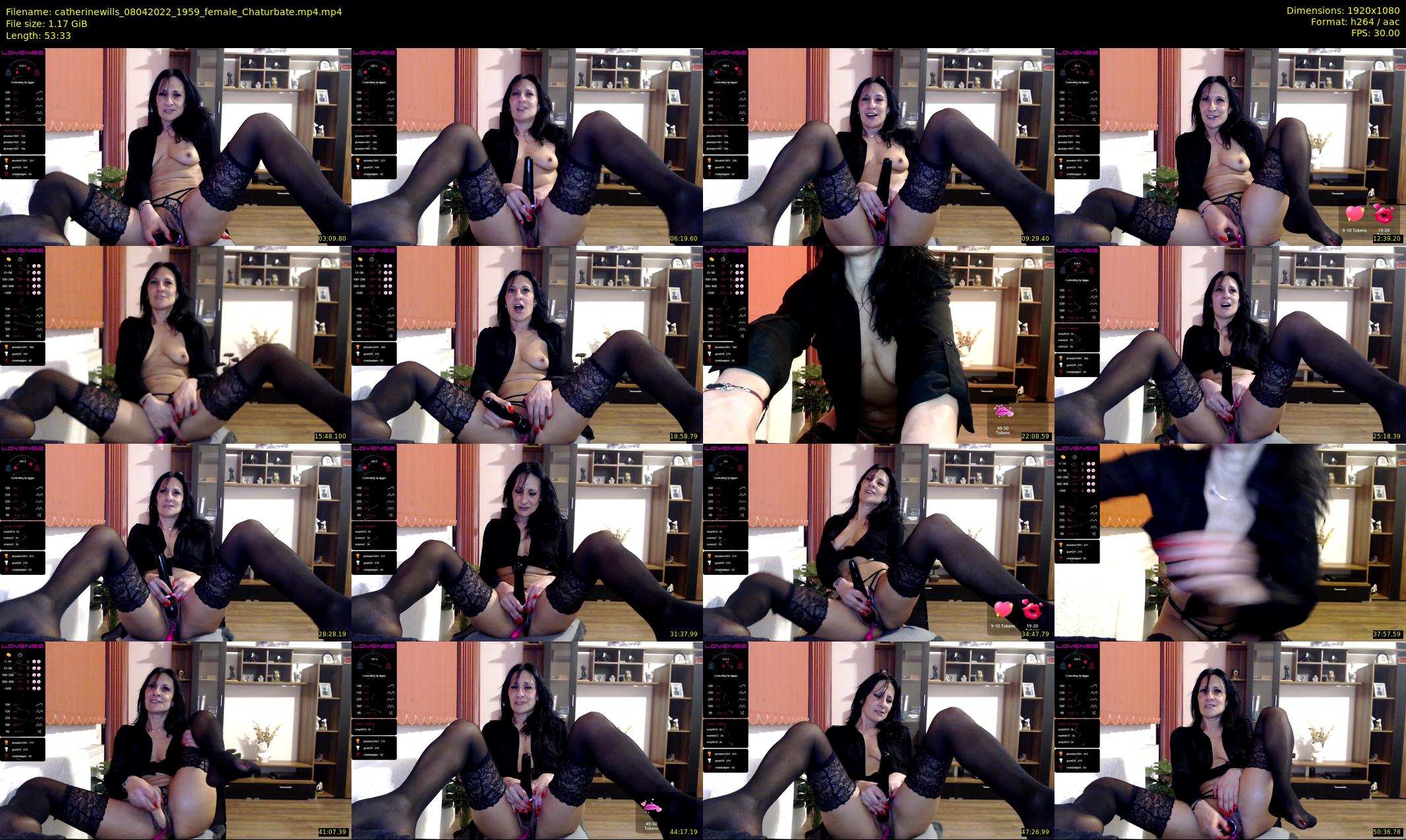 catherinewills — 54 minute Chaturbate female cam show recording, 1080p, Apr 8, 2022
