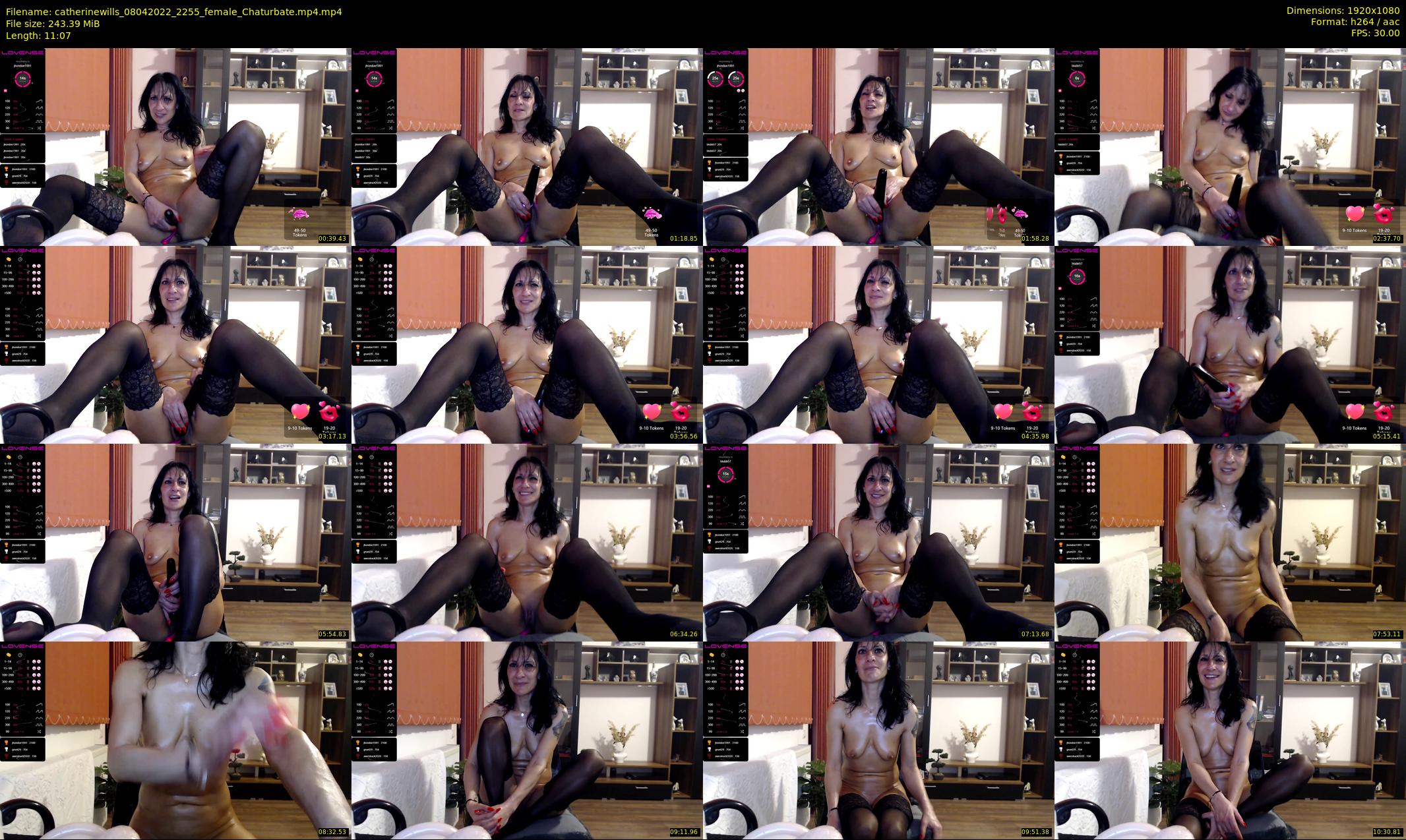 catherinewills — 12 minute Chaturbate female cam show recording, 1080p, Apr 8, 2022