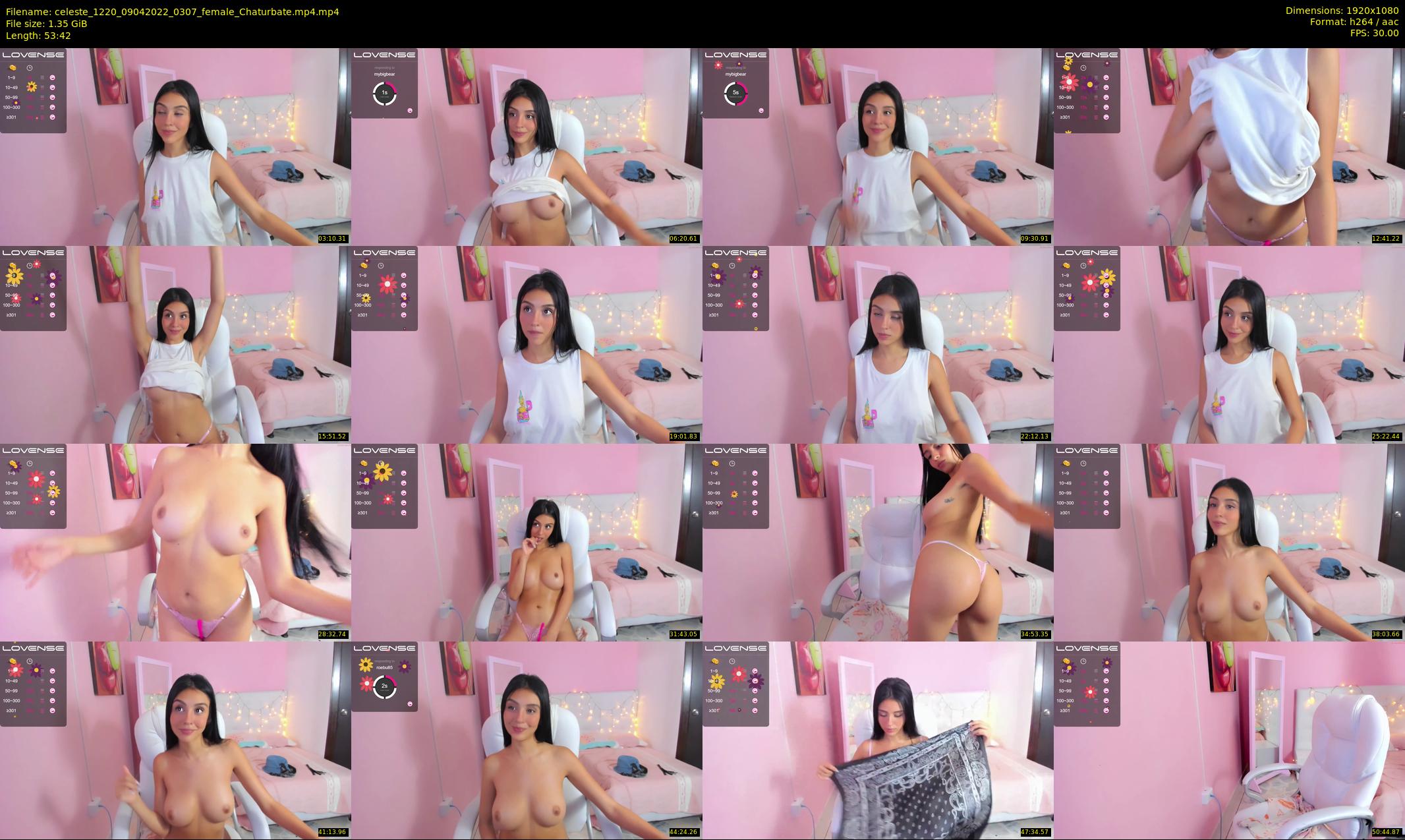 celeste_1220 — 54 minute Chaturbate female cam show recording, 1080p, Apr 9, 2022