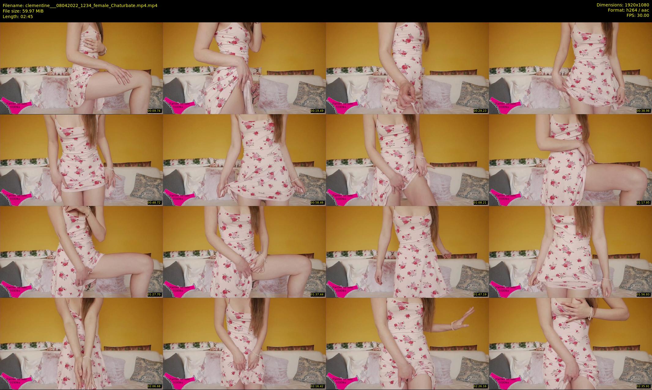 clementine__ — 3 minute Chaturbate female cam show recording, 1080p, Apr 8, 2022