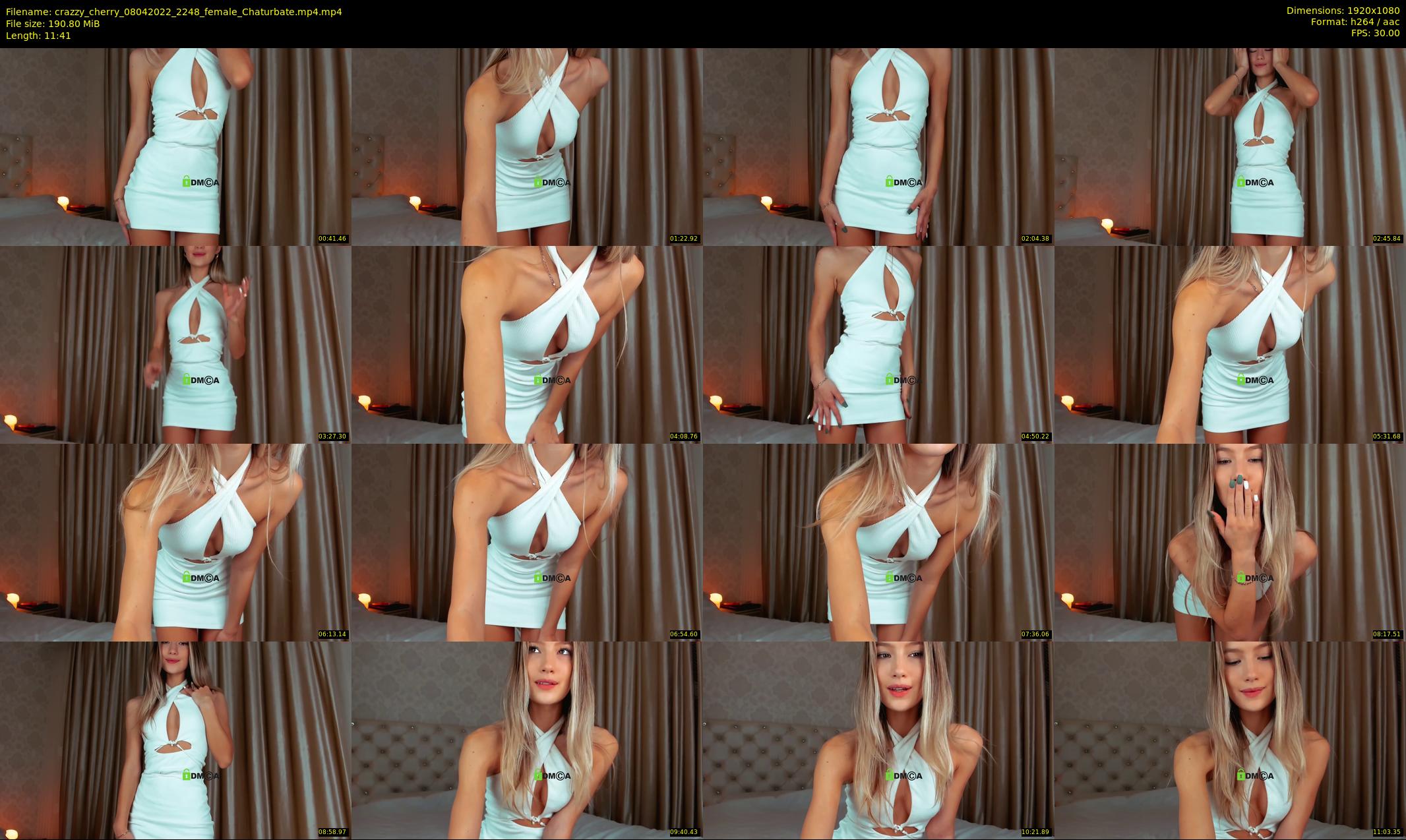 crazzy_cherry — 12 minute Chaturbate female cam show recording, 1080p, Apr 8, 2022