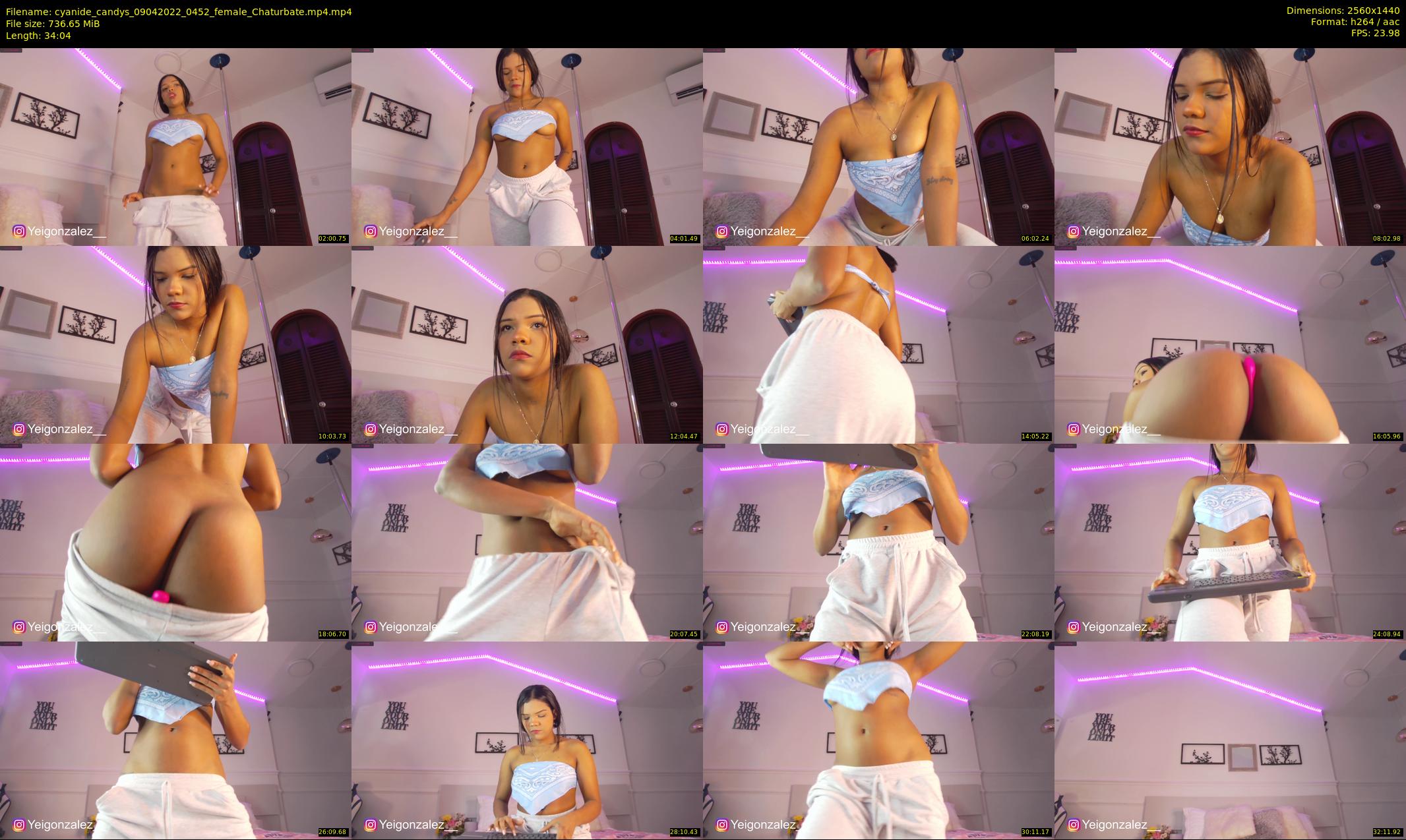 cyanide_candys — 35 minute Chaturbate female cam show recording, 1080p, Apr 9, 2022