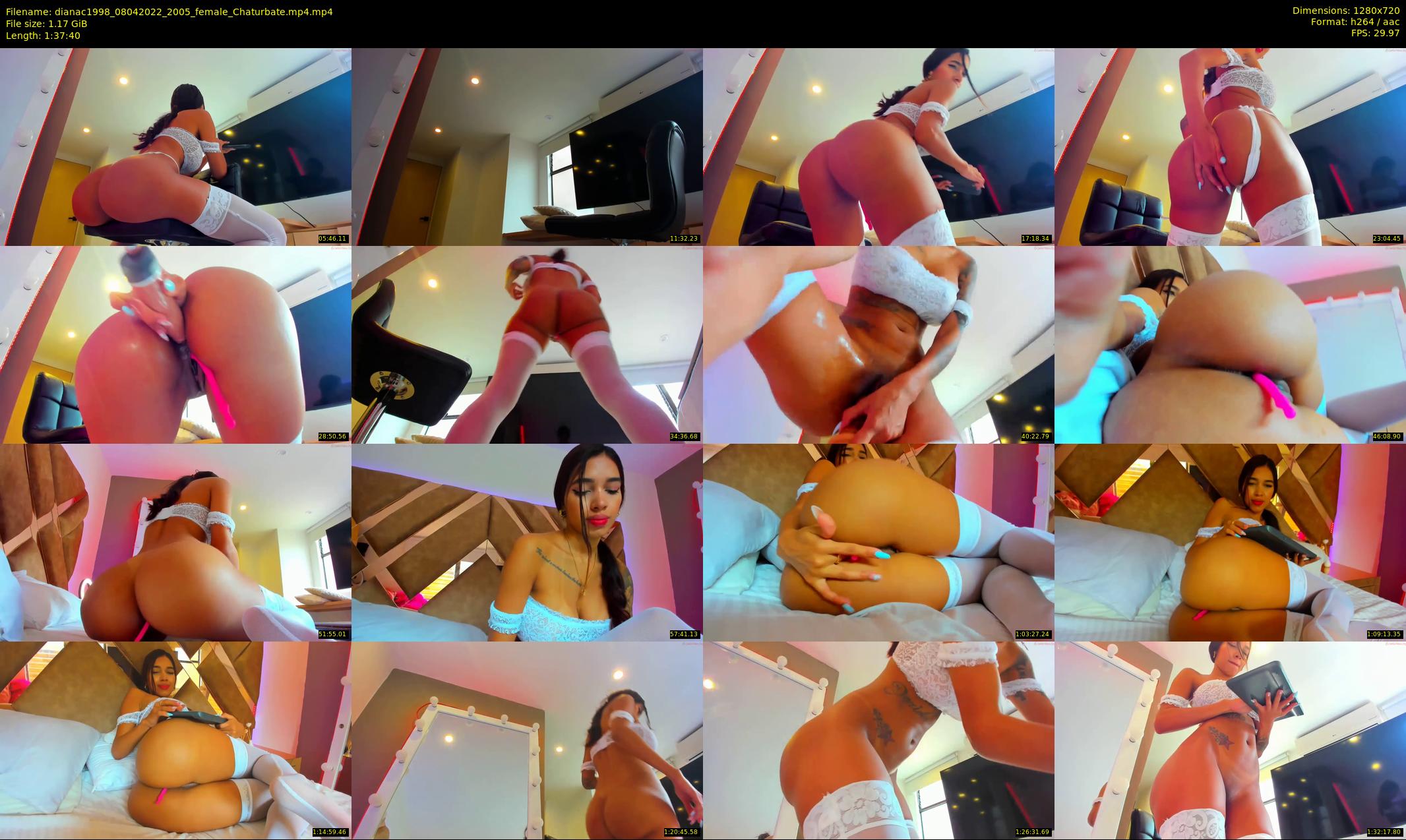 dianac1998 — 98 minute Chaturbate female cam show recording, 720p, Apr 8, 2022