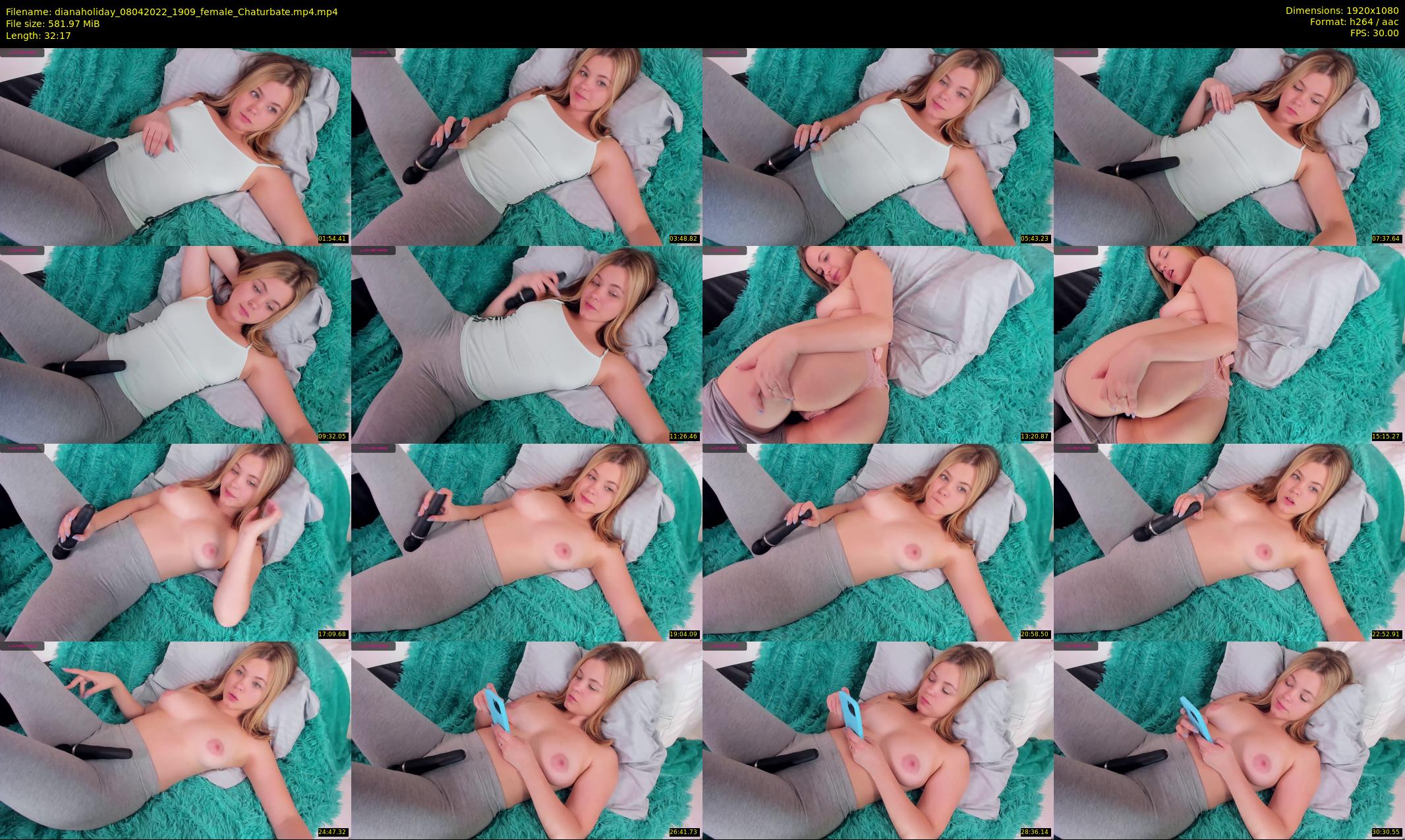 dianaholiday — 33 minute Chaturbate female cam show recording, 1080p, Apr 8, 2022