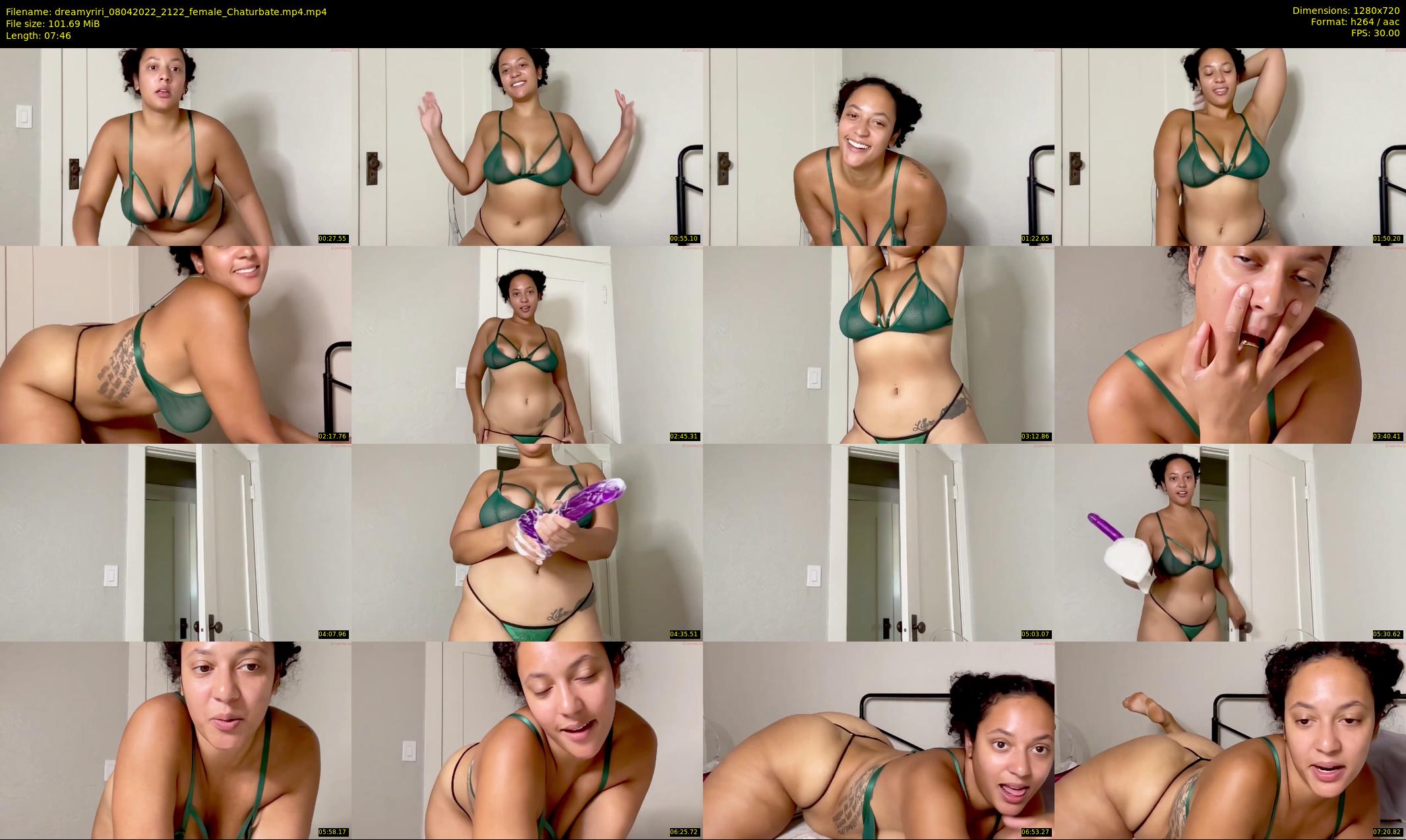 dreamyriri — 8 minute Chaturbate female cam show recording, 720p, Apr 8, 2022