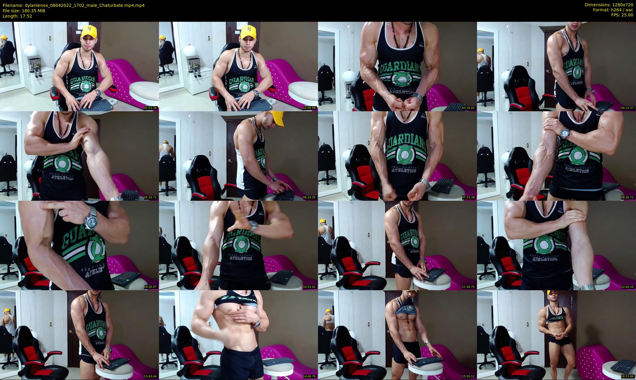 dylanlenox — 18 minute Chaturbate male cam show recording, 720p, Apr 8, 2022