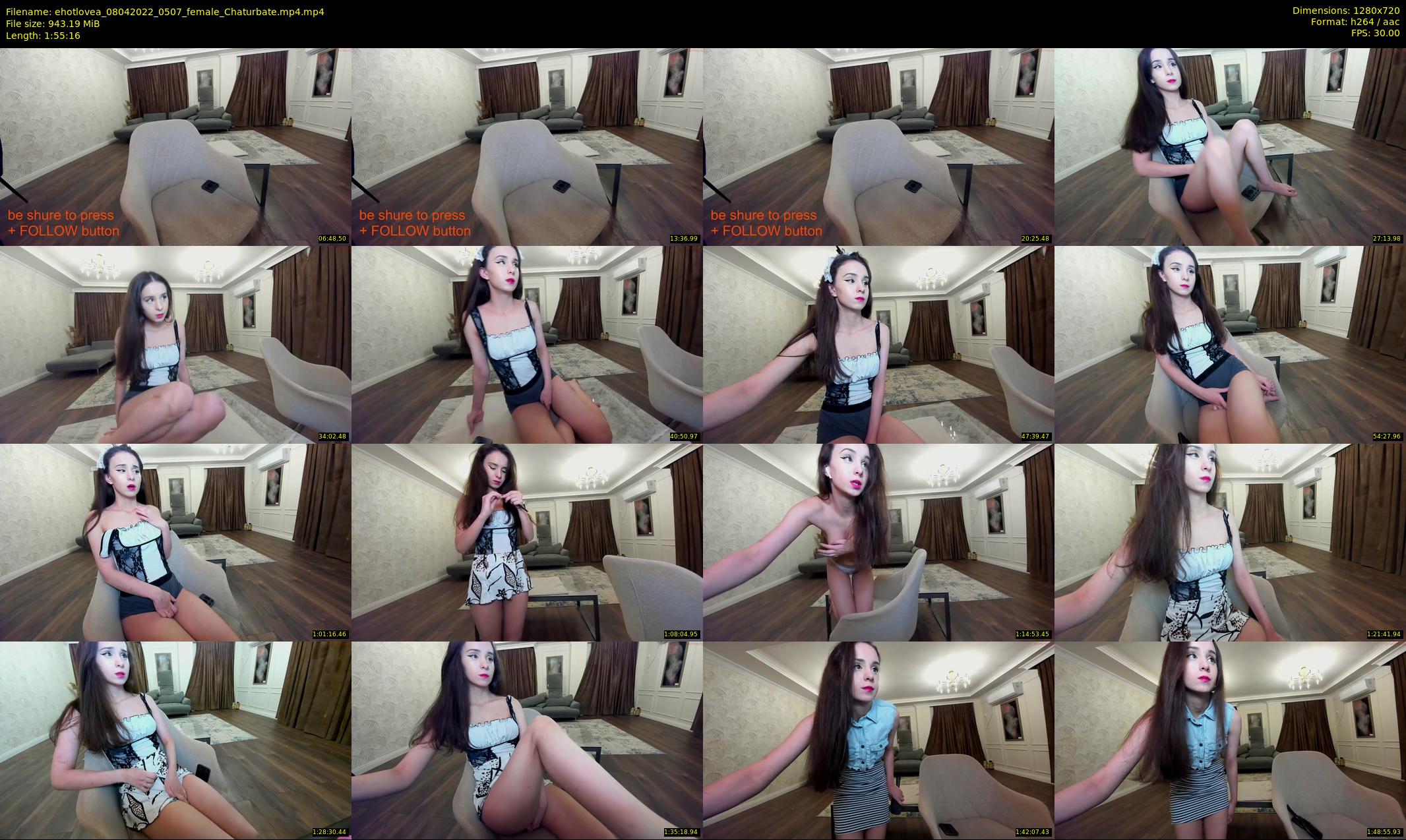 ehotlovea — 116 minute Chaturbate female cam show recording, 720p, Apr 8, 2022