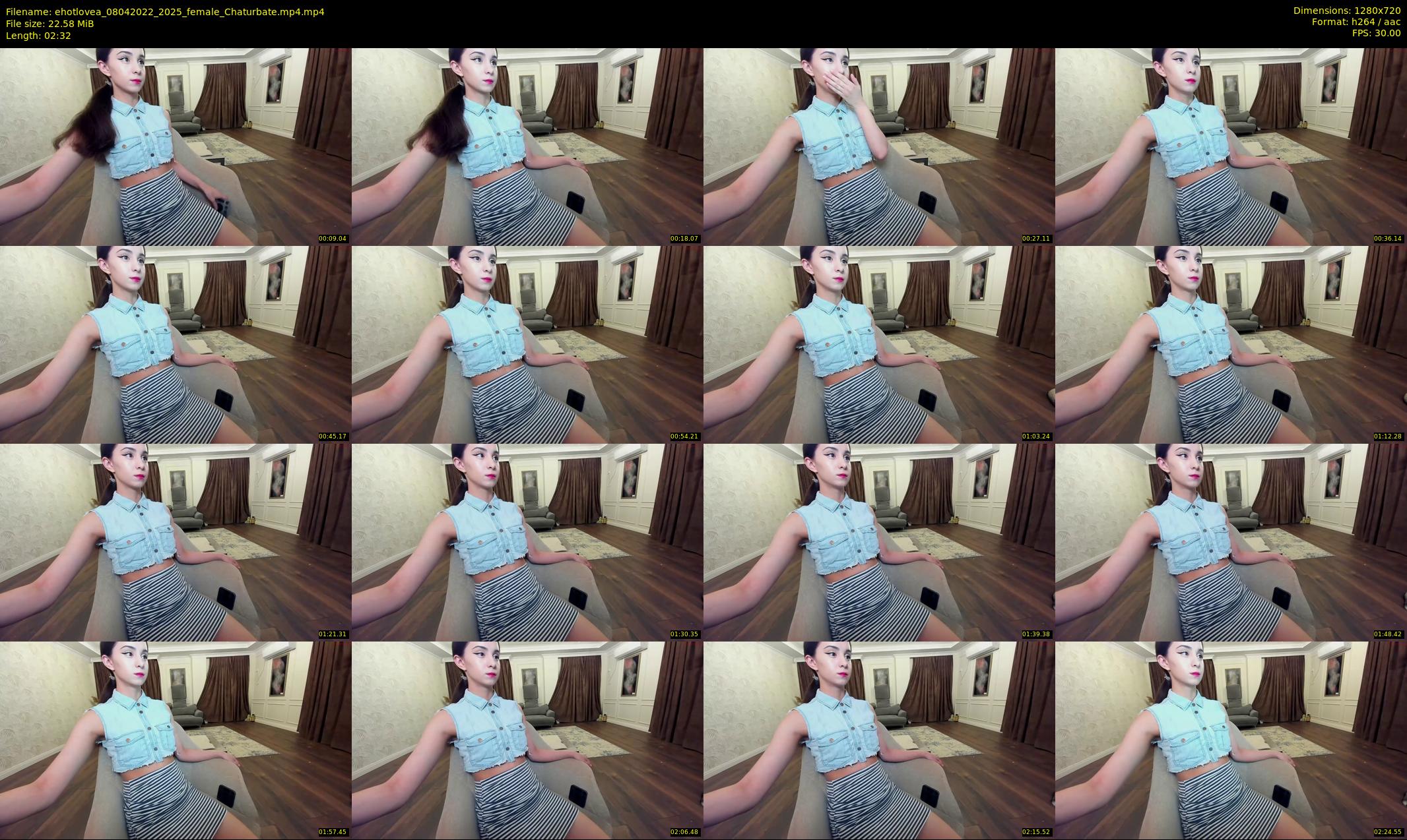 ehotlovea — 3 minute Chaturbate female cam show recording, 720p, Apr 8, 2022