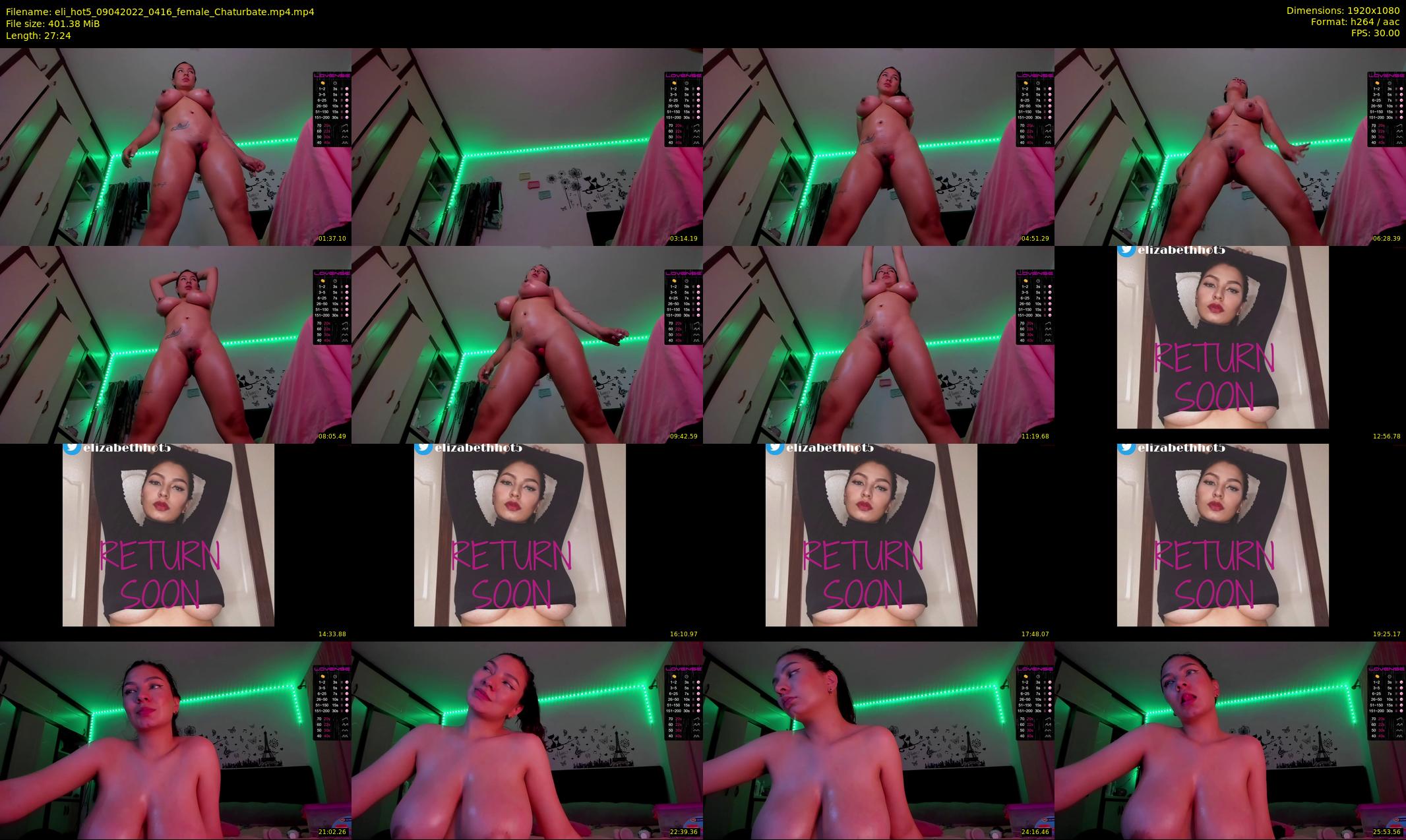 eli_hot5 — 28 minute Chaturbate female cam show recording, 1080p, Apr 9, 2022
