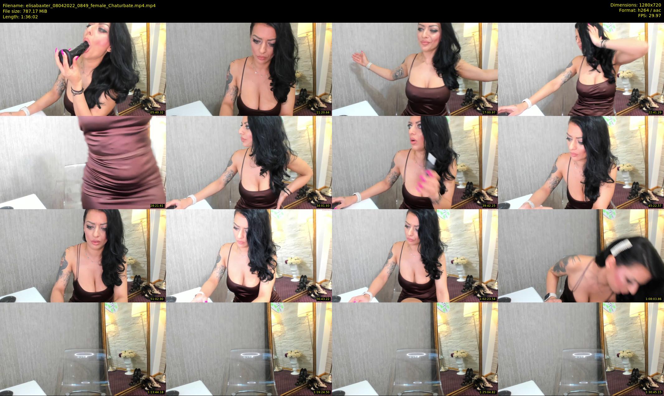 elisabaxter — 97 minute Chaturbate female cam show recording, 720p, Apr 8, 2022
