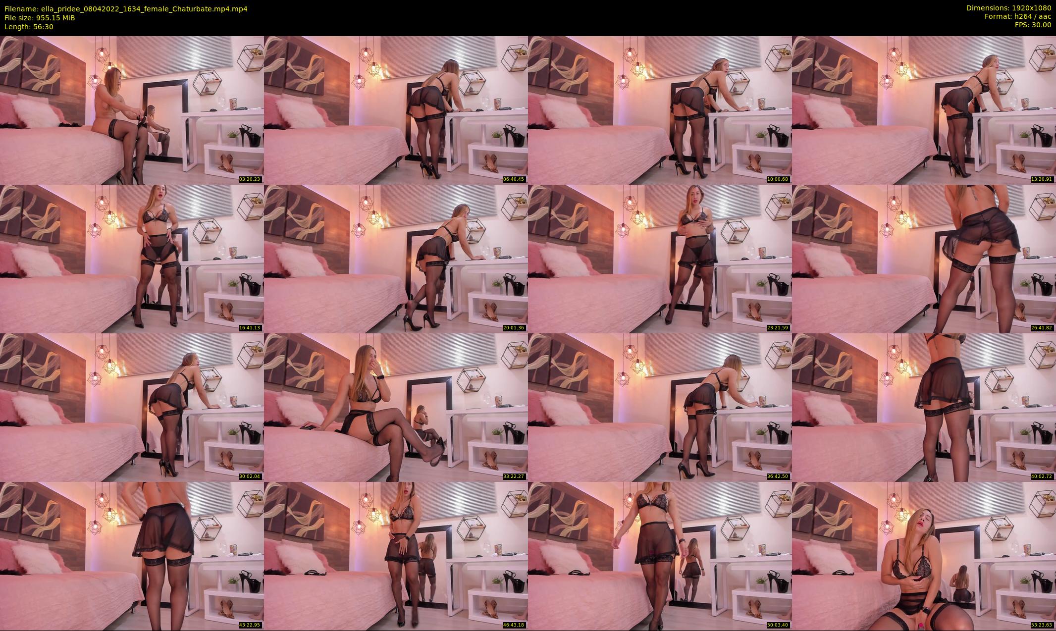ella_pridee — 57 minute Chaturbate female cam show recording, 1080p, Apr 8, 2022