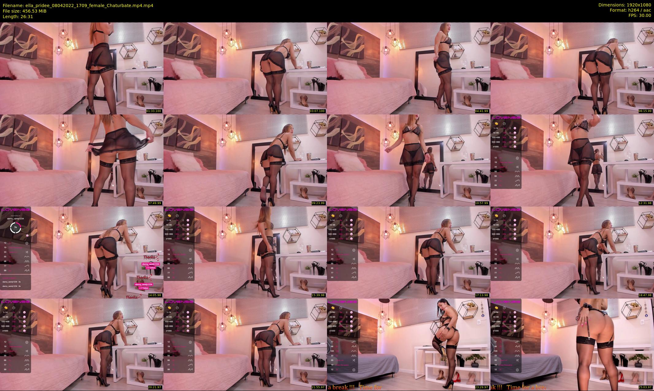 ella_pridee — 27 minute Chaturbate female cam show recording, 1080p, Apr 8, 2022