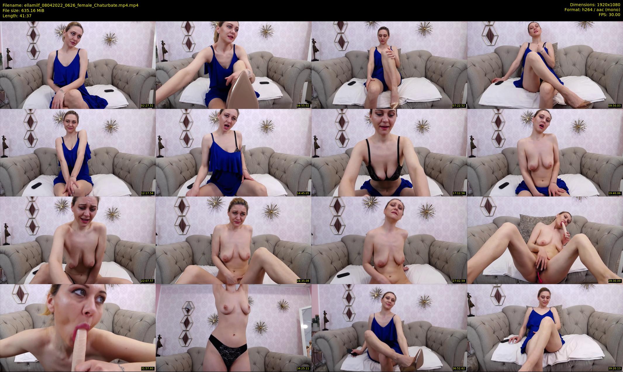 ellamilf — 42 minute Chaturbate female cam show recording, 1080p, Apr 8, 2022