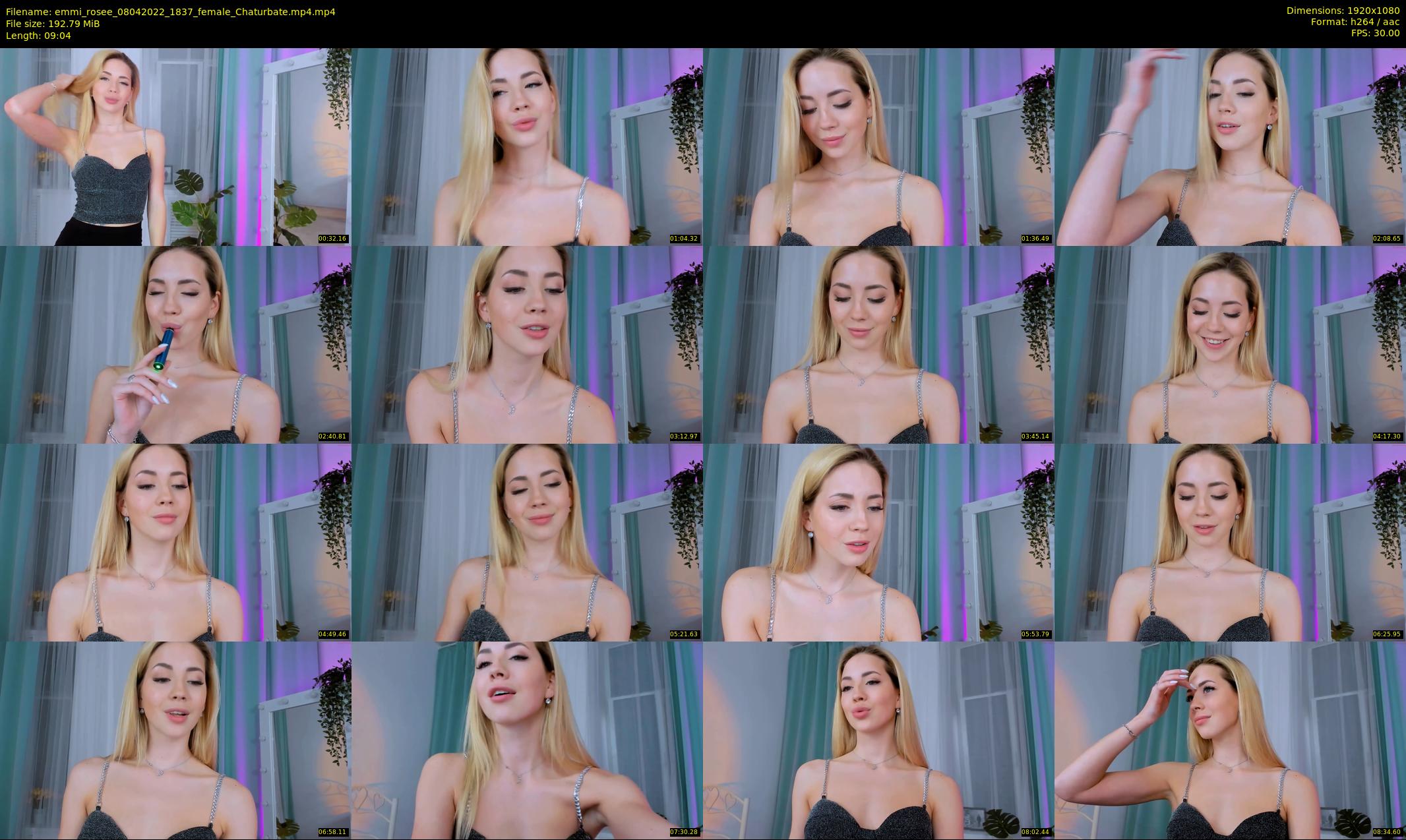 emmi_rosee — 10 minute Chaturbate female cam show recording, 1080p, Apr 8, 2022