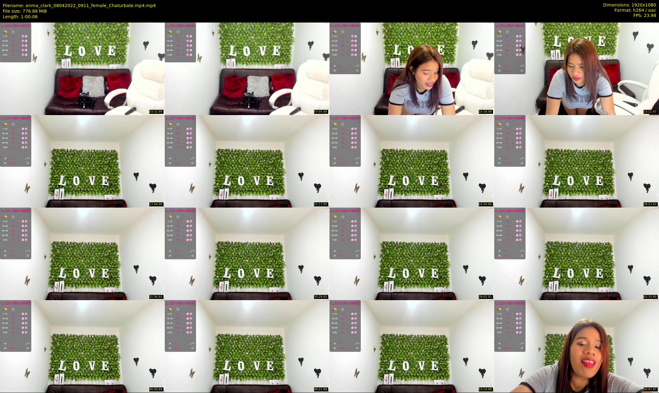 enma_clark — 61 minute Chaturbate female cam show recording, 1080p, Apr 8, 2022
