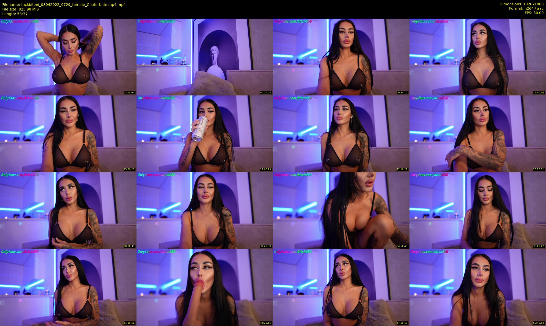 fuckbitoni — 54 minute Chaturbate couple cam show recording, 1080p, Apr 8, 2022