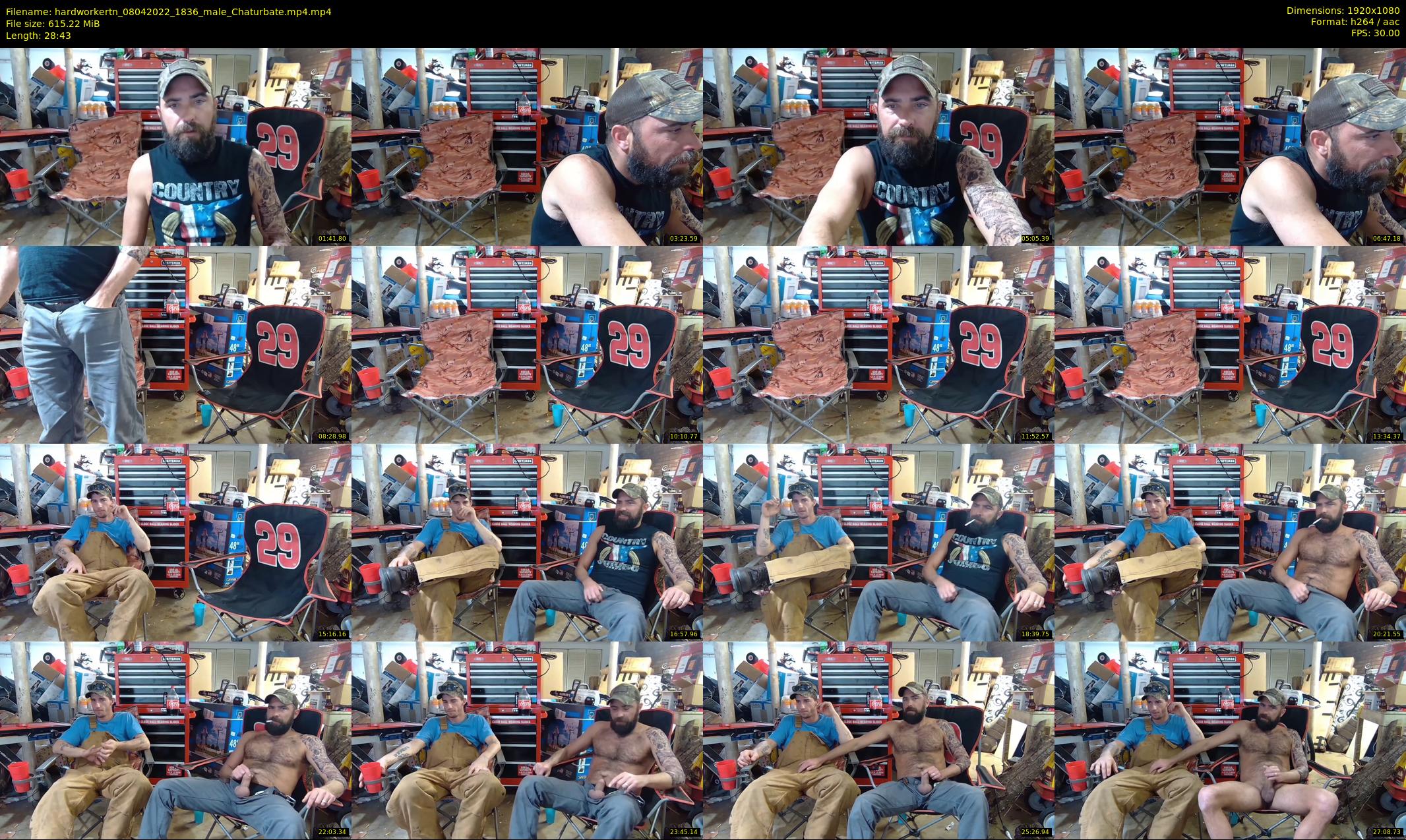 hardworkertn — 29 minute Chaturbate male cam show recording, 1080p, Apr 8, 2022