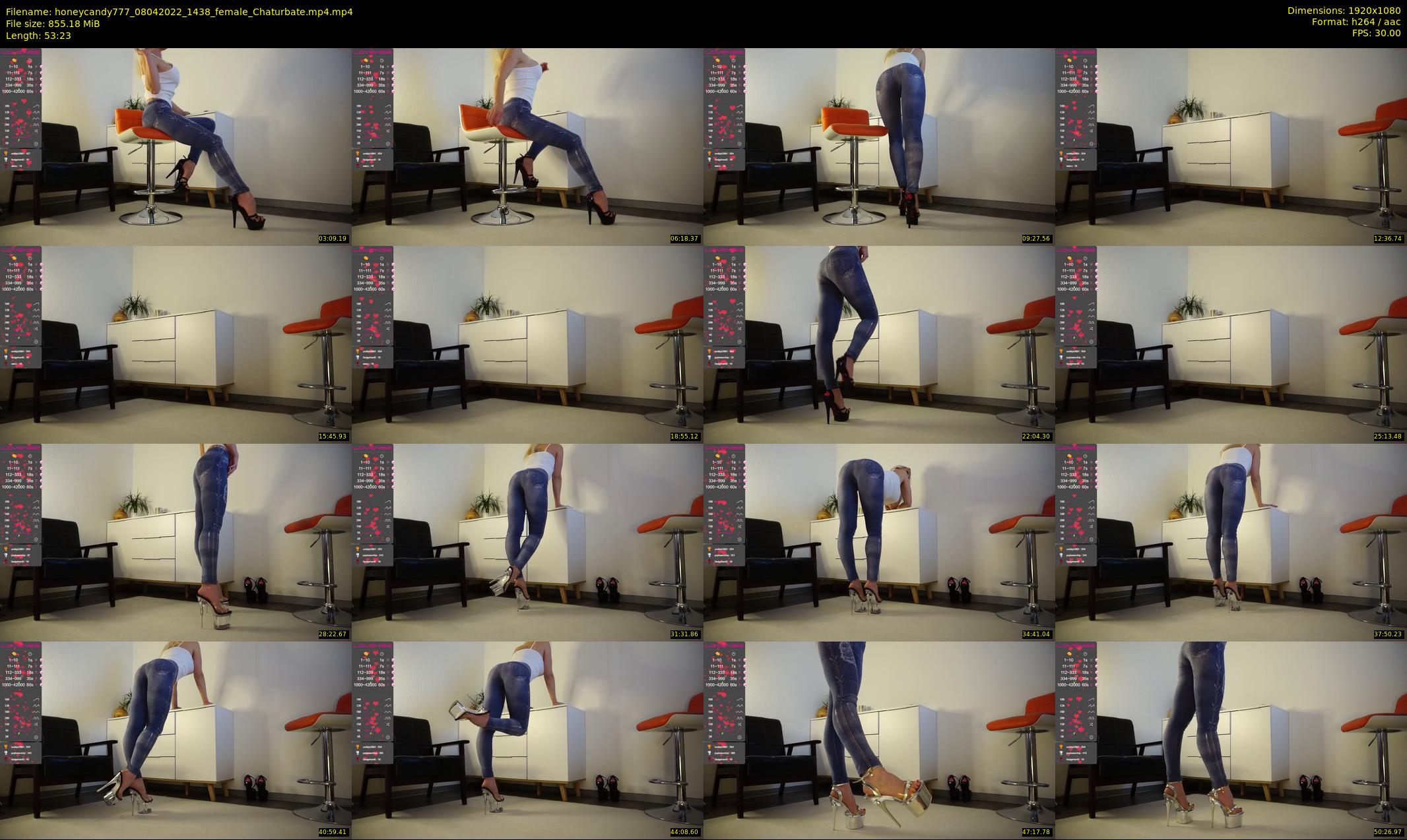 honeycandy777 — 54 minute Chaturbate couple cam show recording, 1080p, Apr 8, 2022
