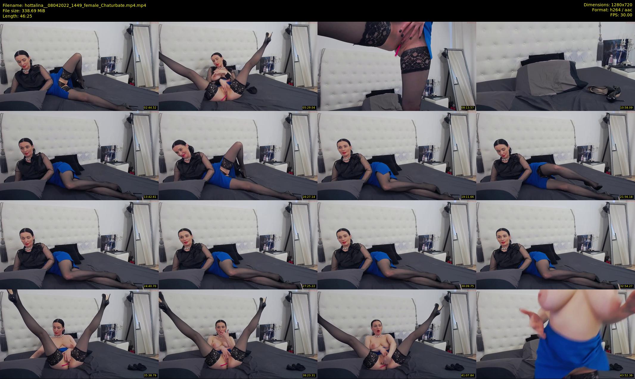 hottalina_ — 47 minute Chaturbate female cam show recording, 720p, Apr 8, 2022