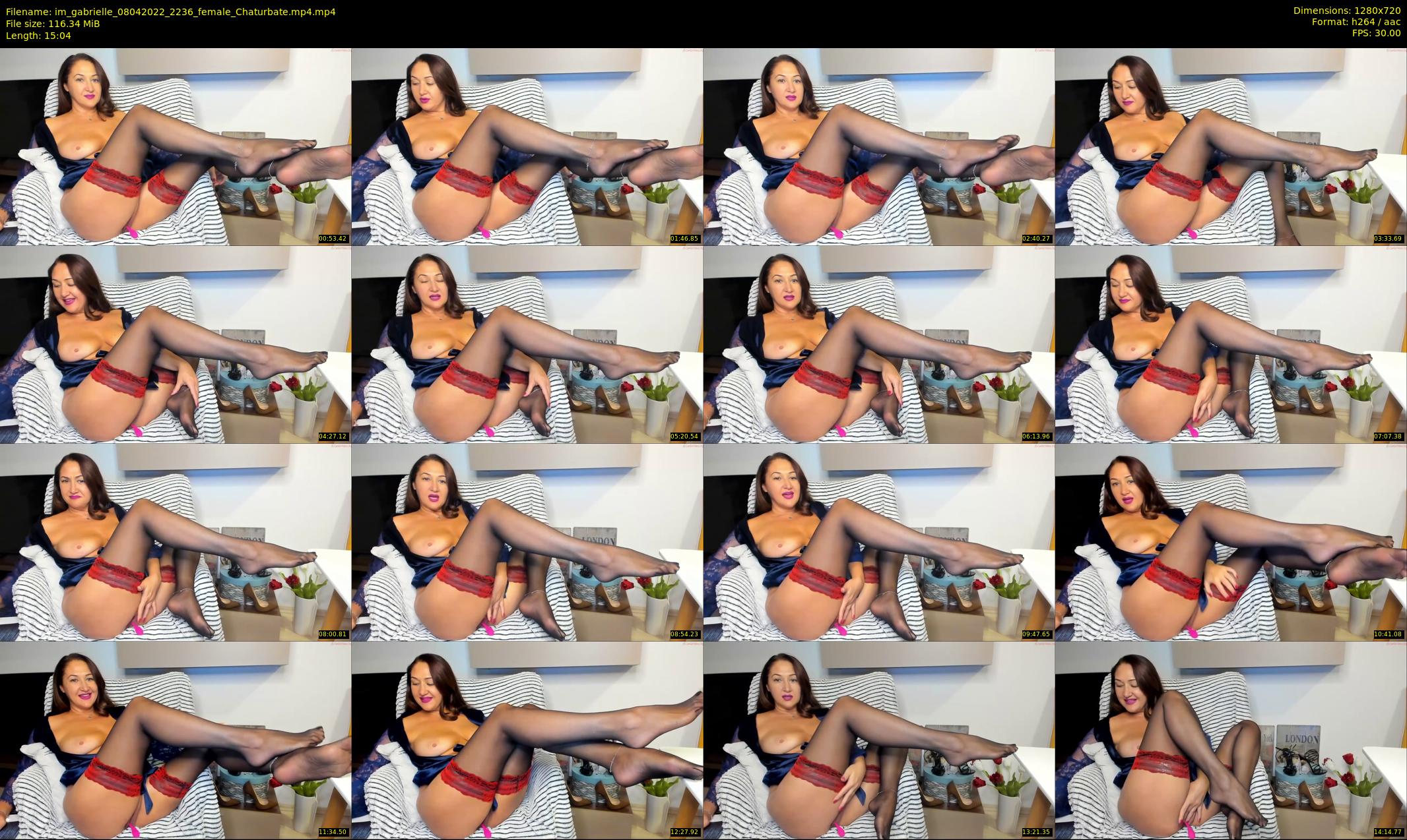 im_gabrielle — 16 minute Chaturbate female cam show recording, 720p, Apr 8, 2022