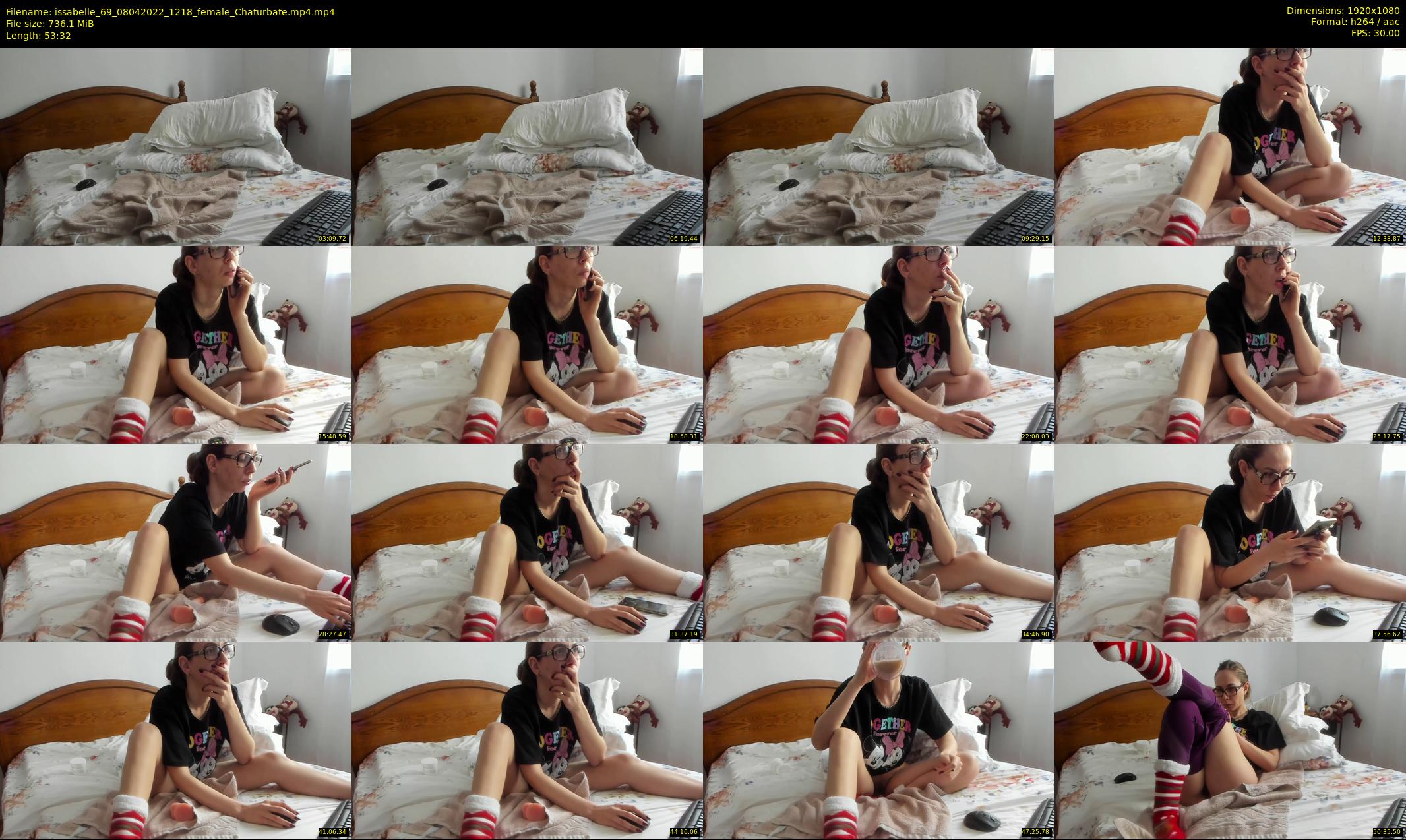 issabelle_69 — 54 minute Chaturbate couple cam show recording, 1080p, Apr 8, 2022