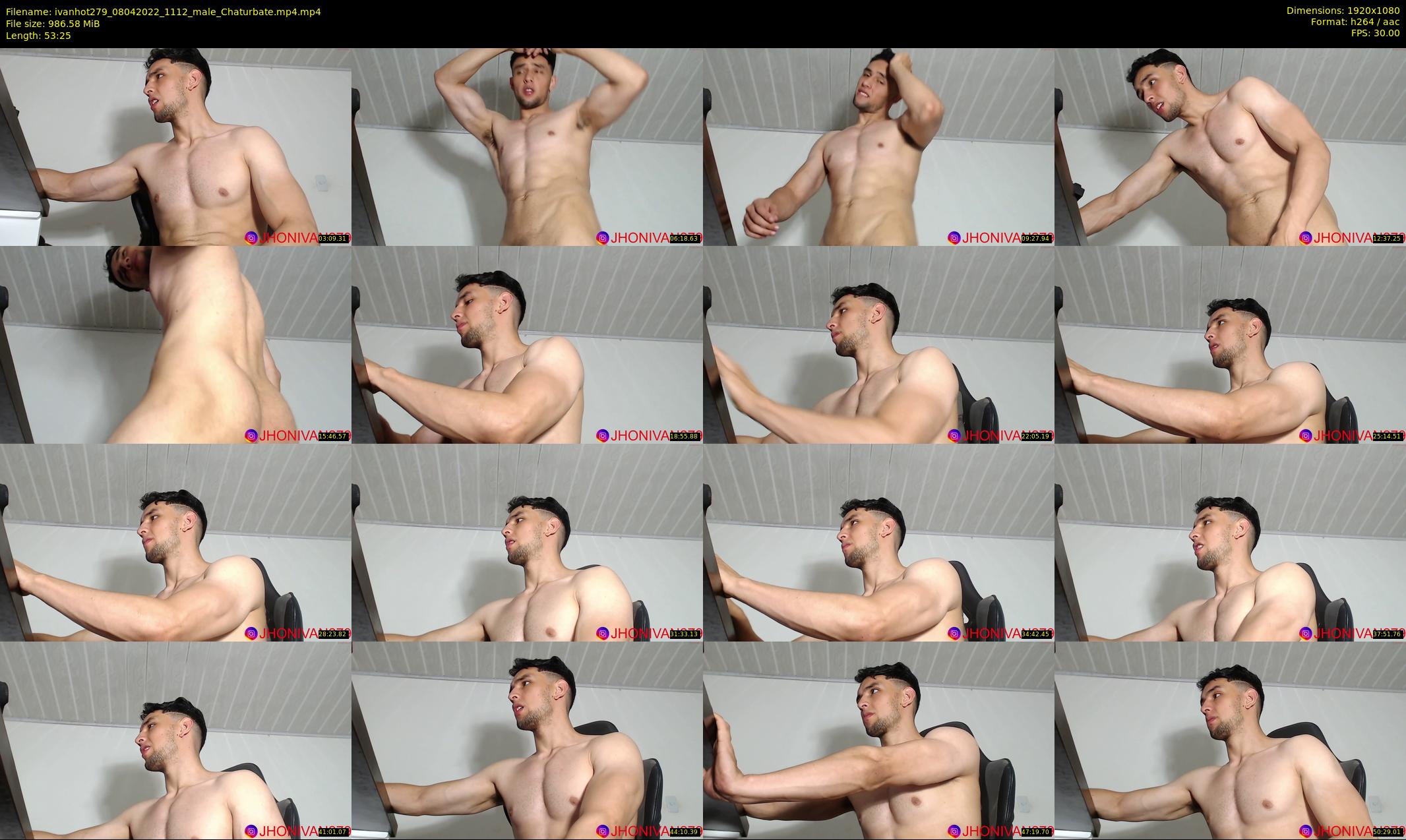 ivanhot279 — 54 minute Chaturbate male cam show recording, 1080p, Apr 8, 2022