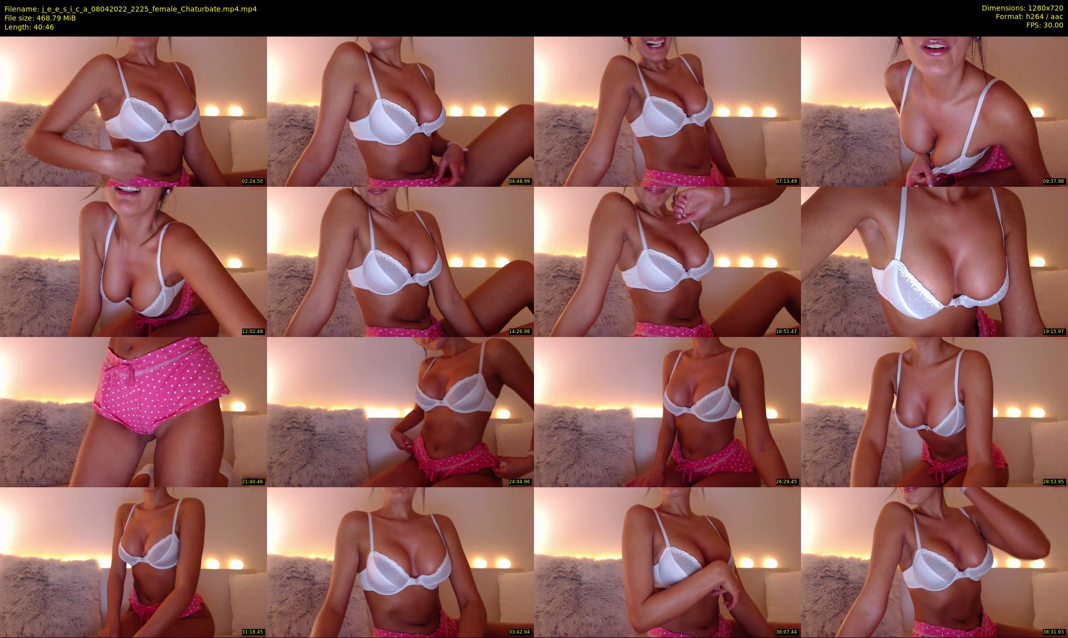 j_e_e_s_i_c_a — 41 minute Chaturbate female cam show recording, 720p, Apr 8, 2022