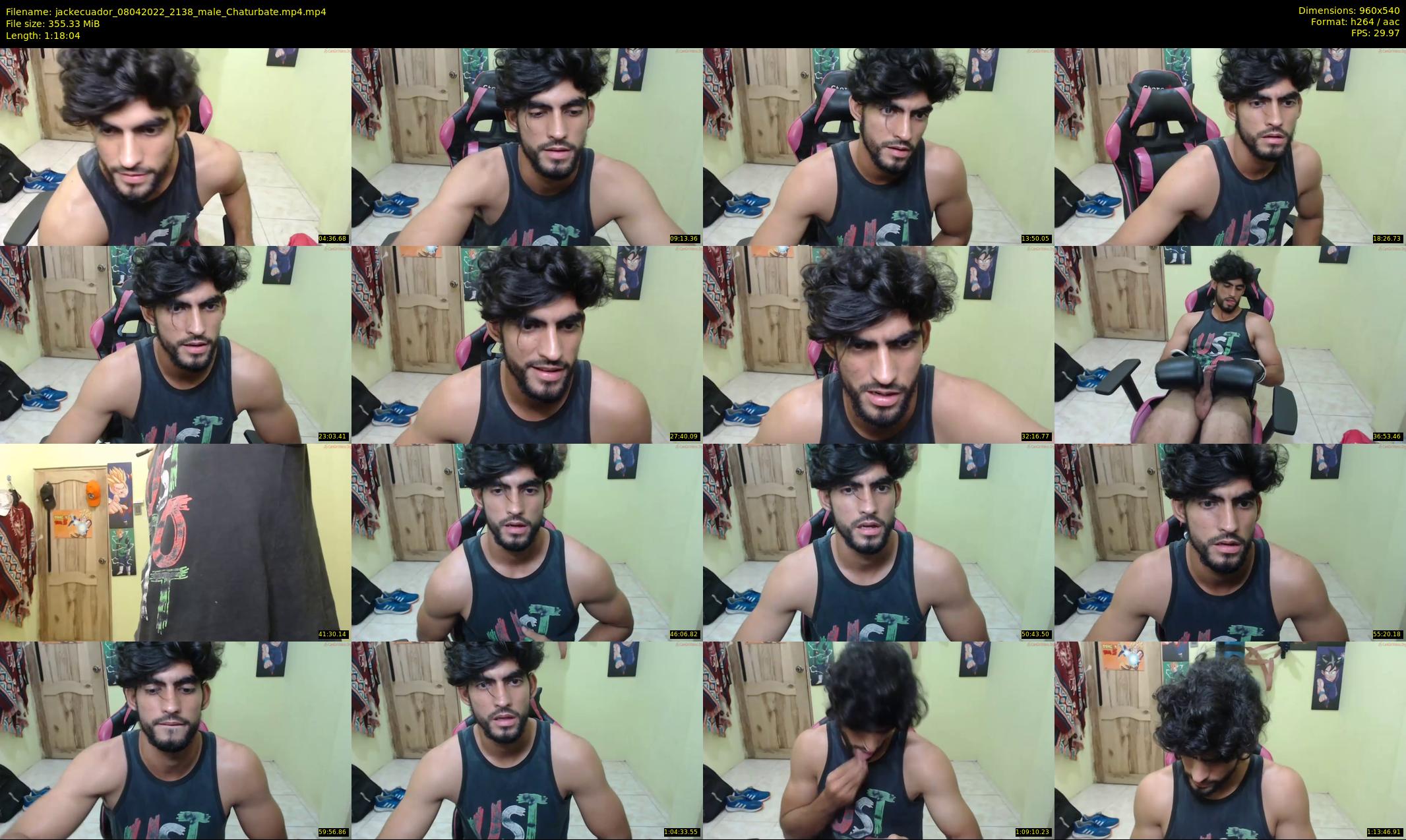 jackecuador — 79 minute Chaturbate male cam show recording, 480p, Apr 8, 2022