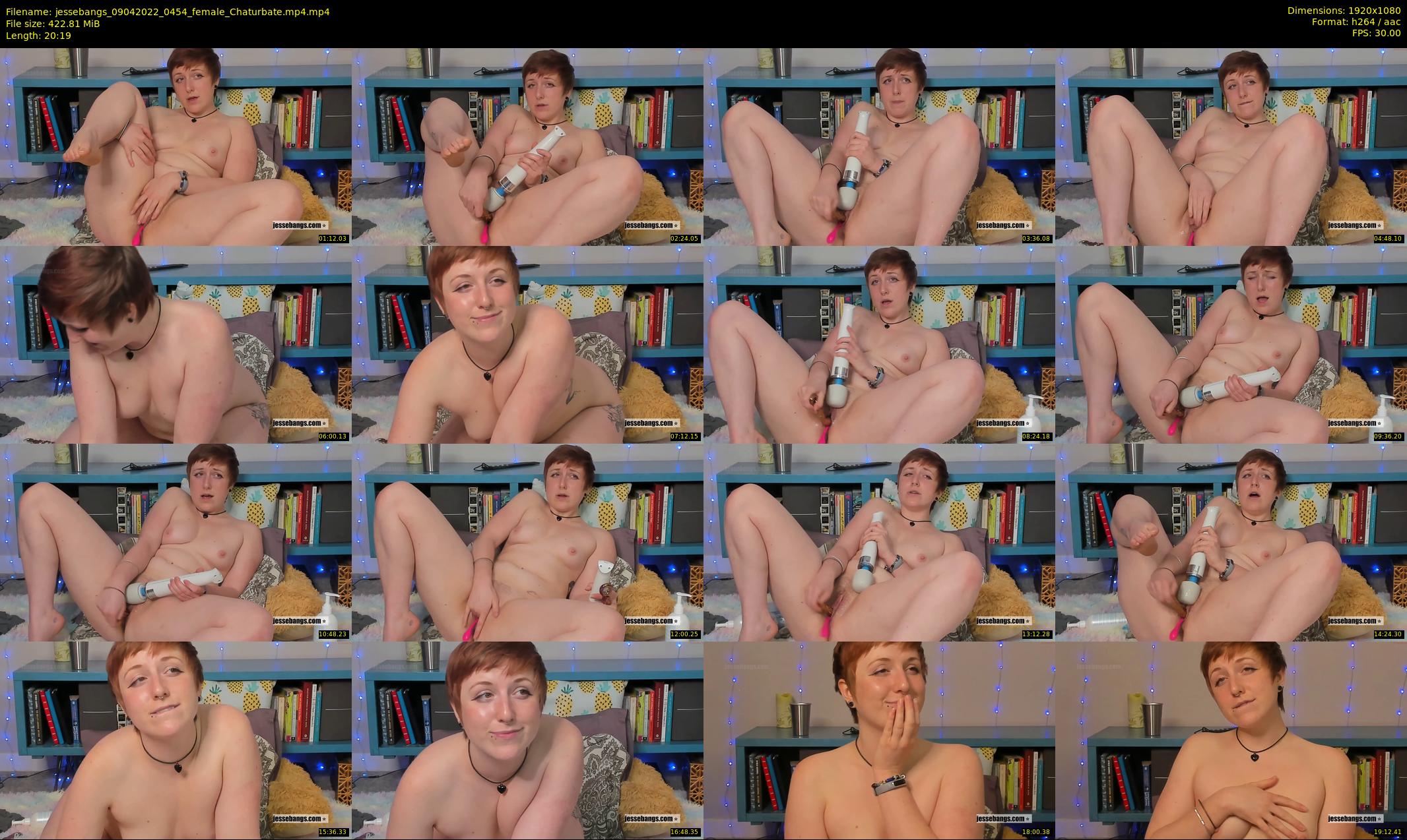 jessebangs — 21 minute Chaturbate female cam show recording, 1080p, Apr 9, 2022