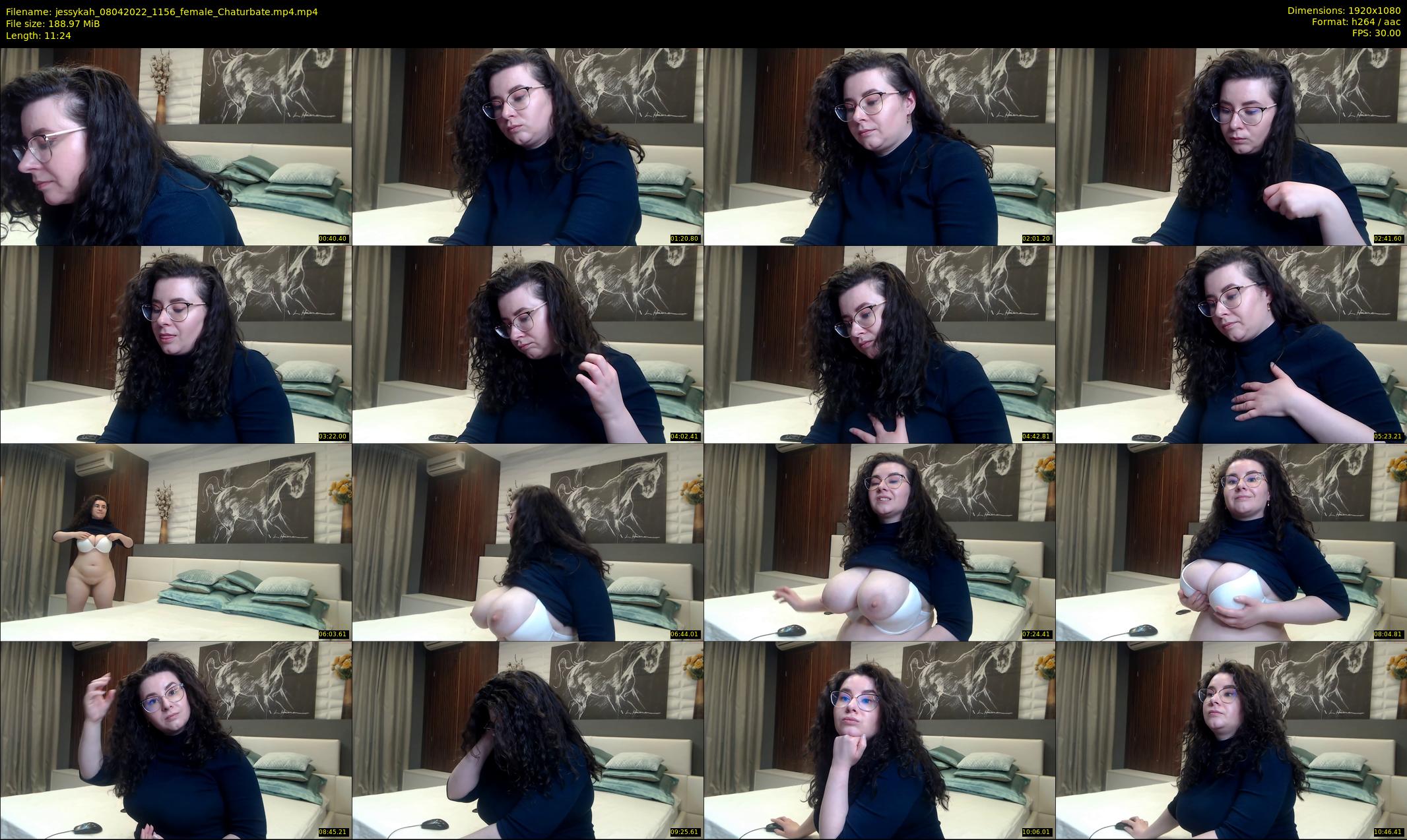 jessykah — 12 minute Chaturbate female cam show recording, 1080p, Apr 8, 2022