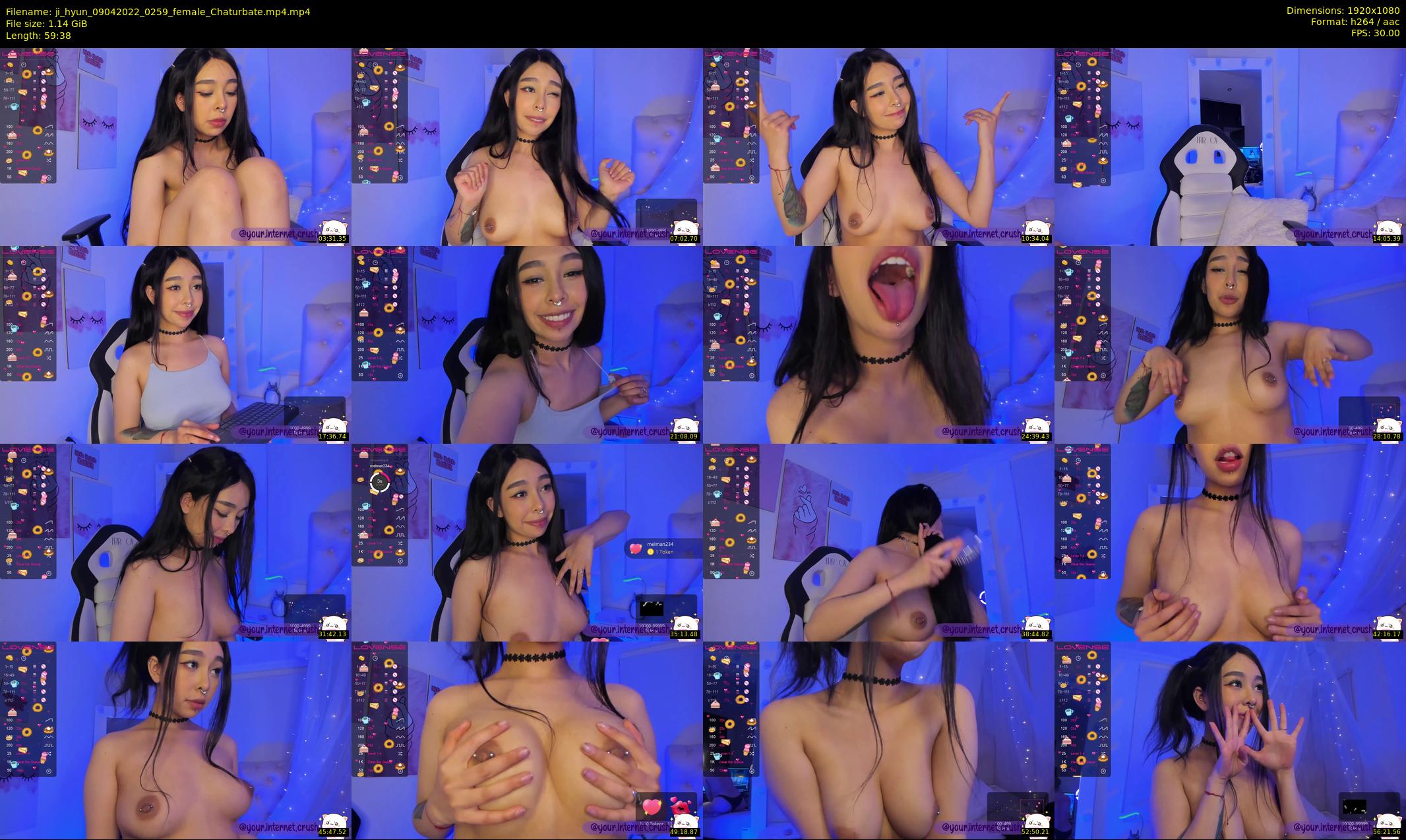 ji_hyun — 60 minute Chaturbate female cam show recording, 1080p, Apr 9, 2022