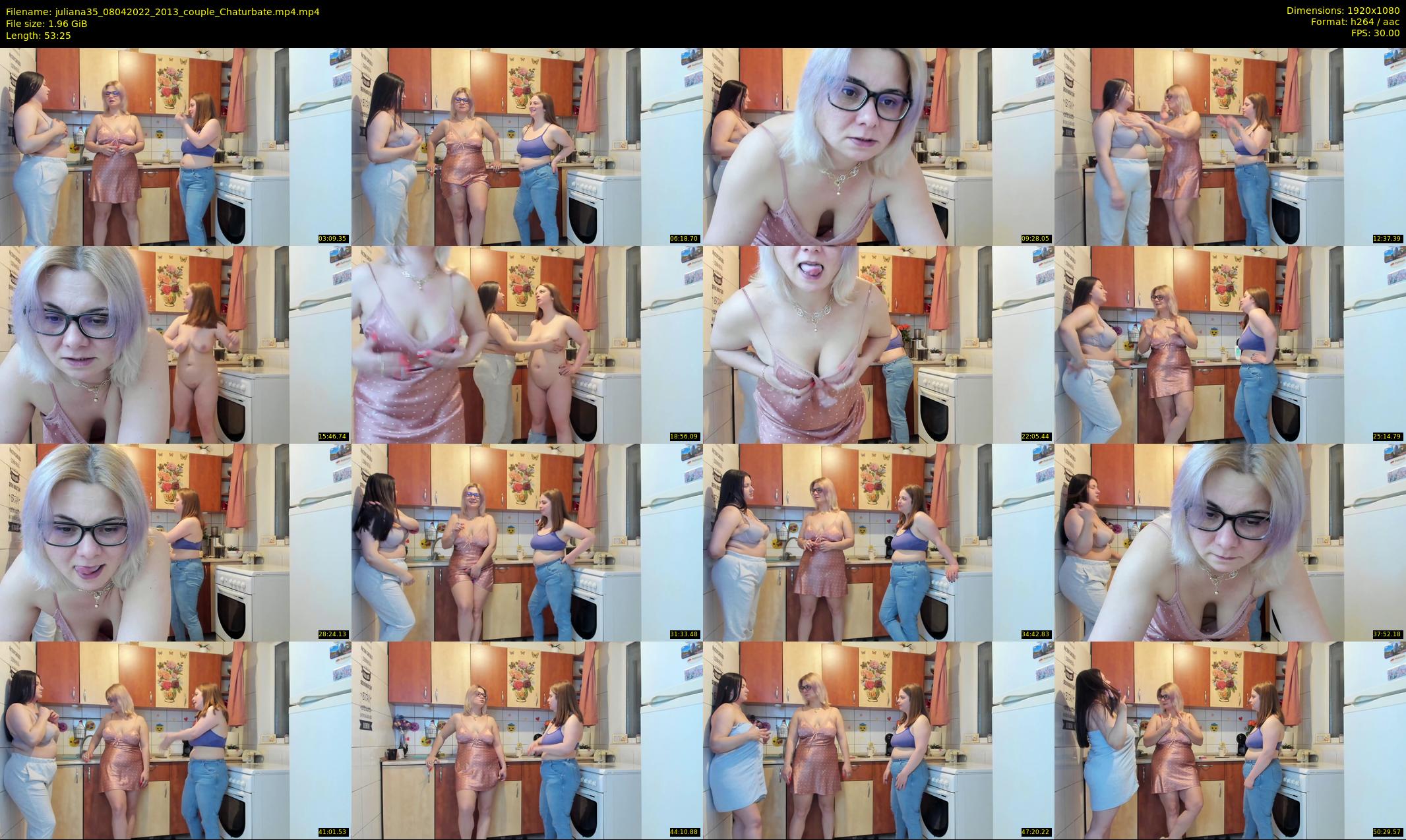 juliana35 — 54 minute Chaturbate couple cam show recording, 1080p, Apr 8, 2022