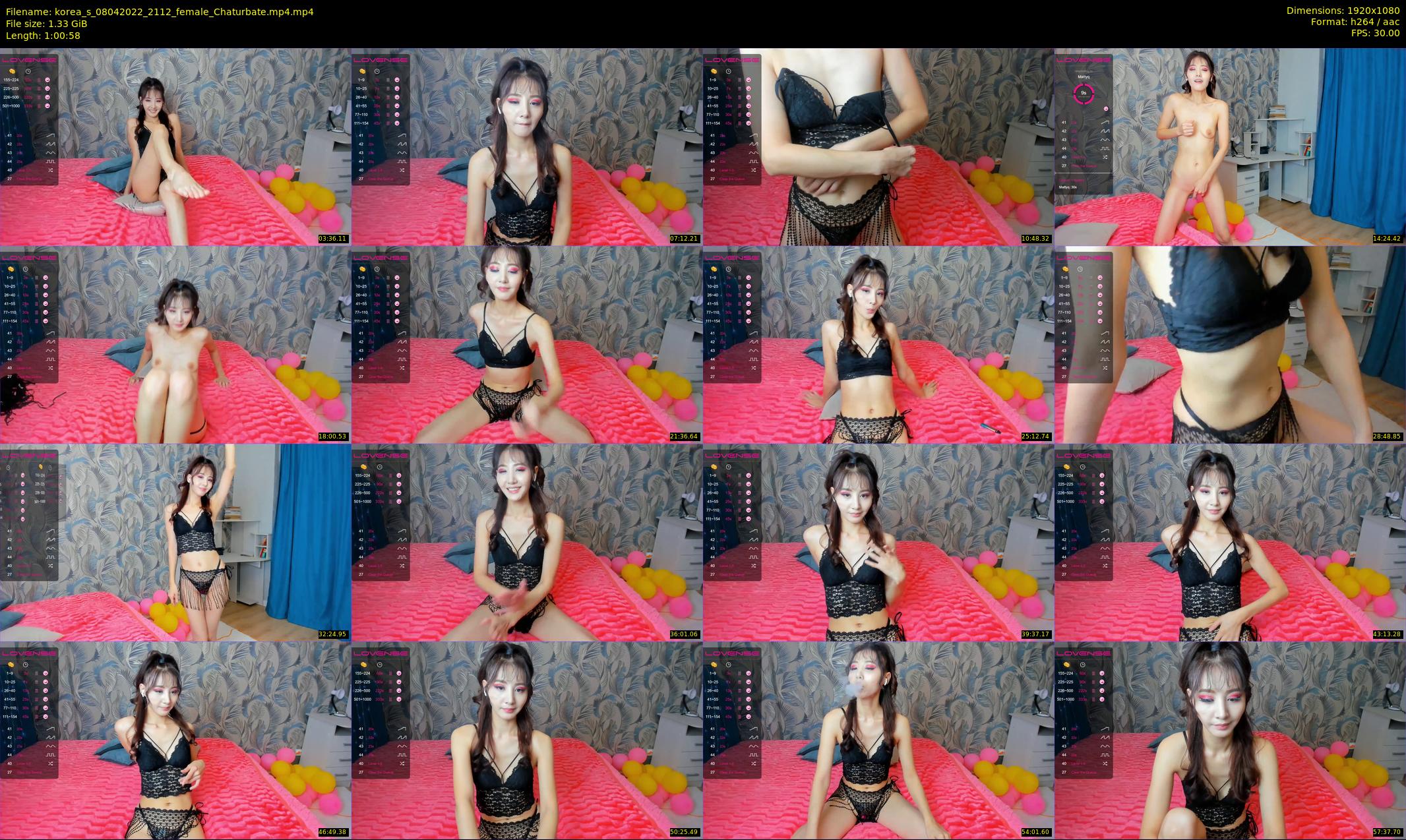korea_s — 61 minute Chaturbate female cam show recording, 1080p, Apr 8, 2022