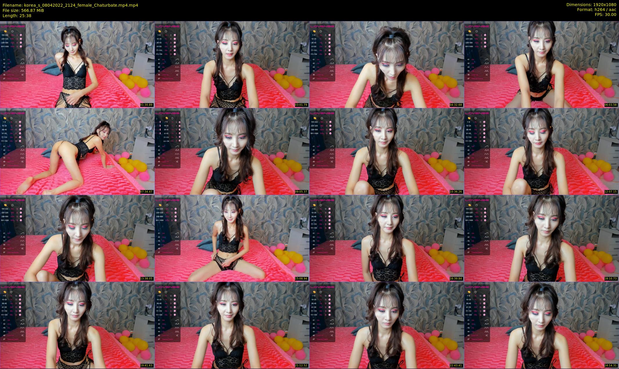 korea_s — 26 minute Chaturbate female cam show recording, 1080p, Apr 8, 2022