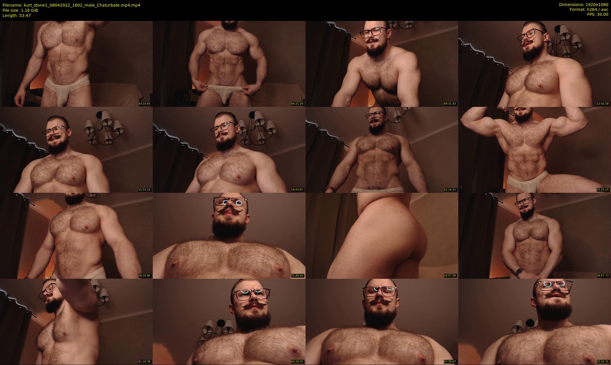 kurt_stone1 — 54 minute Chaturbate male cam show recording, 1080p, Apr 8, 2022
