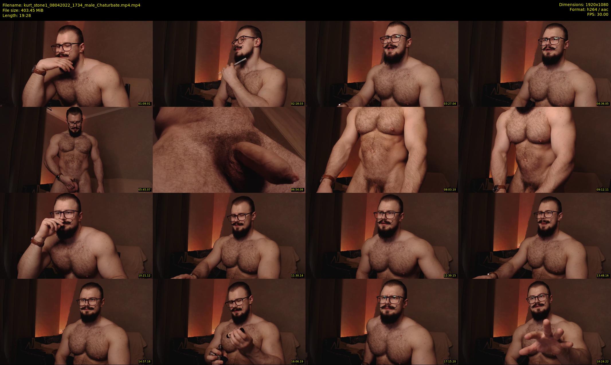 kurt_stone1 — 20 minute Chaturbate male cam show recording, 1080p, Apr 8, 2022