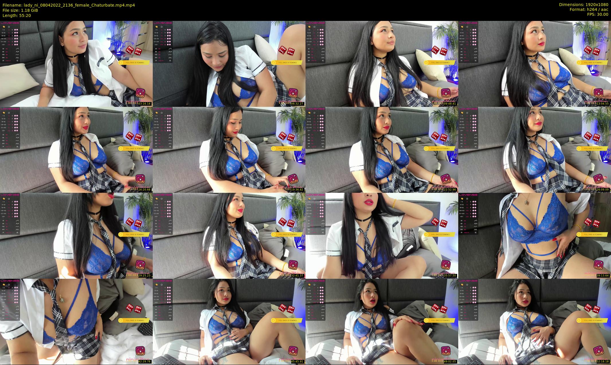 lady_ni — 56 minute Chaturbate female cam show recording, 1080p, Apr 8, 2022