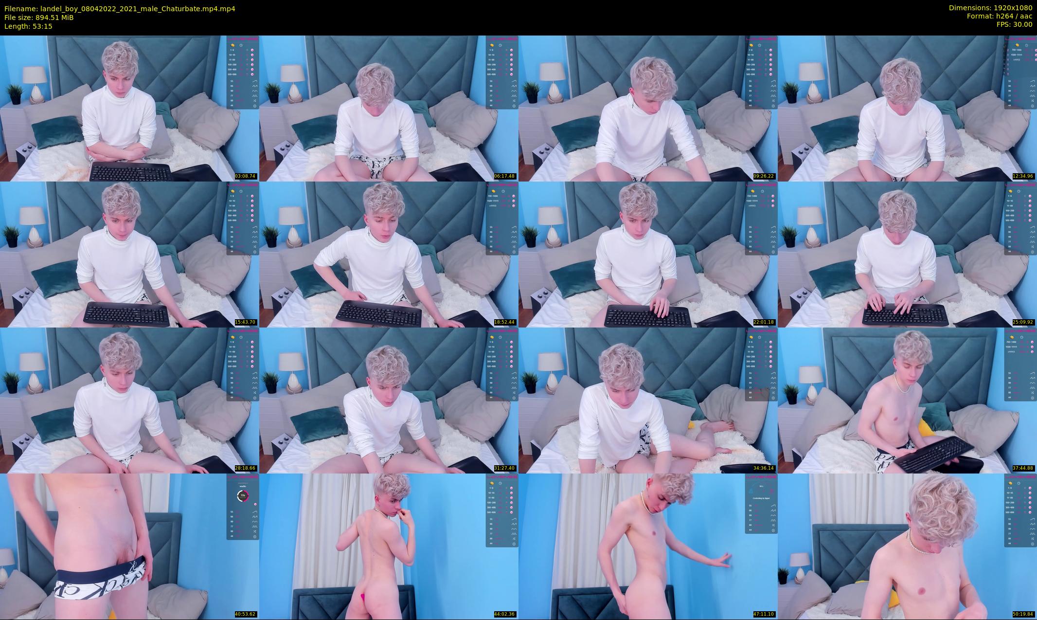landel_boy — 54 minute Chaturbate male cam show recording, 1080p, Apr 8, 2022
