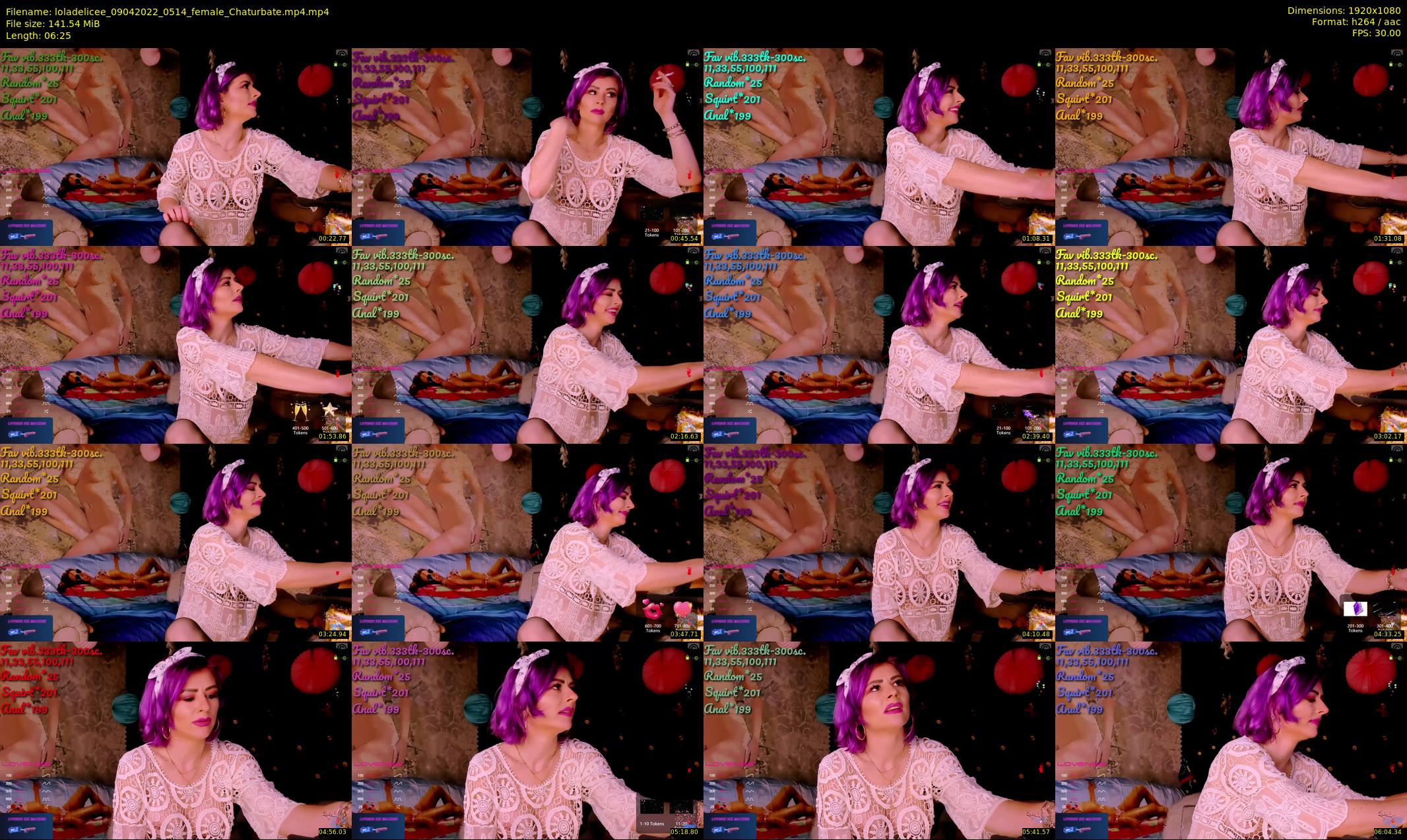 loladelicee — 7 minute Chaturbate female cam show recording, 1080p, Apr 9, 2022