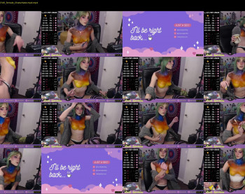 lunasparkles — 63 minute Chaturbate female cam show recording, 1080p, Apr 8, 2022