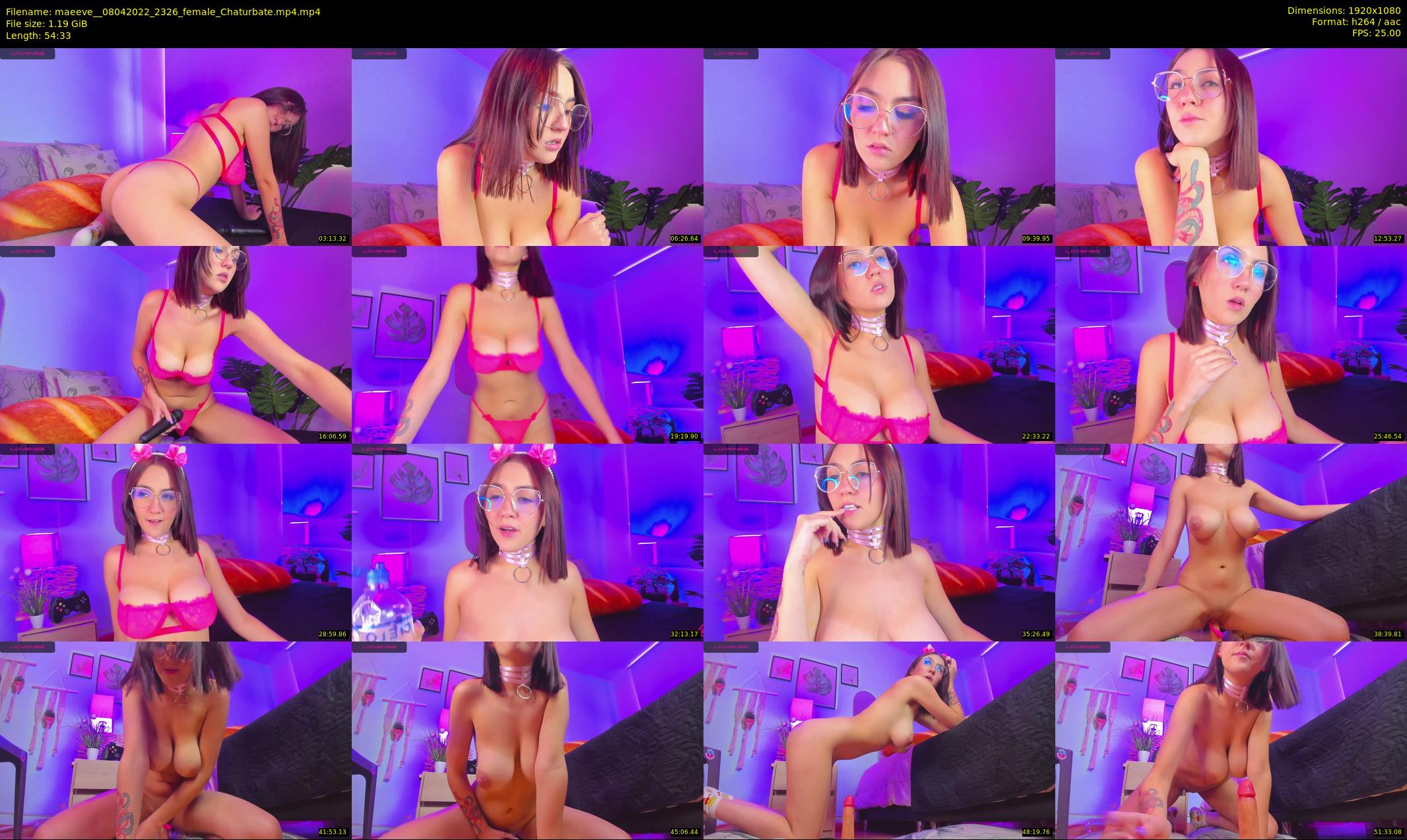 maeeve_ — 55 minute Chaturbate female cam show recording, 1080p, Apr 8, 2022