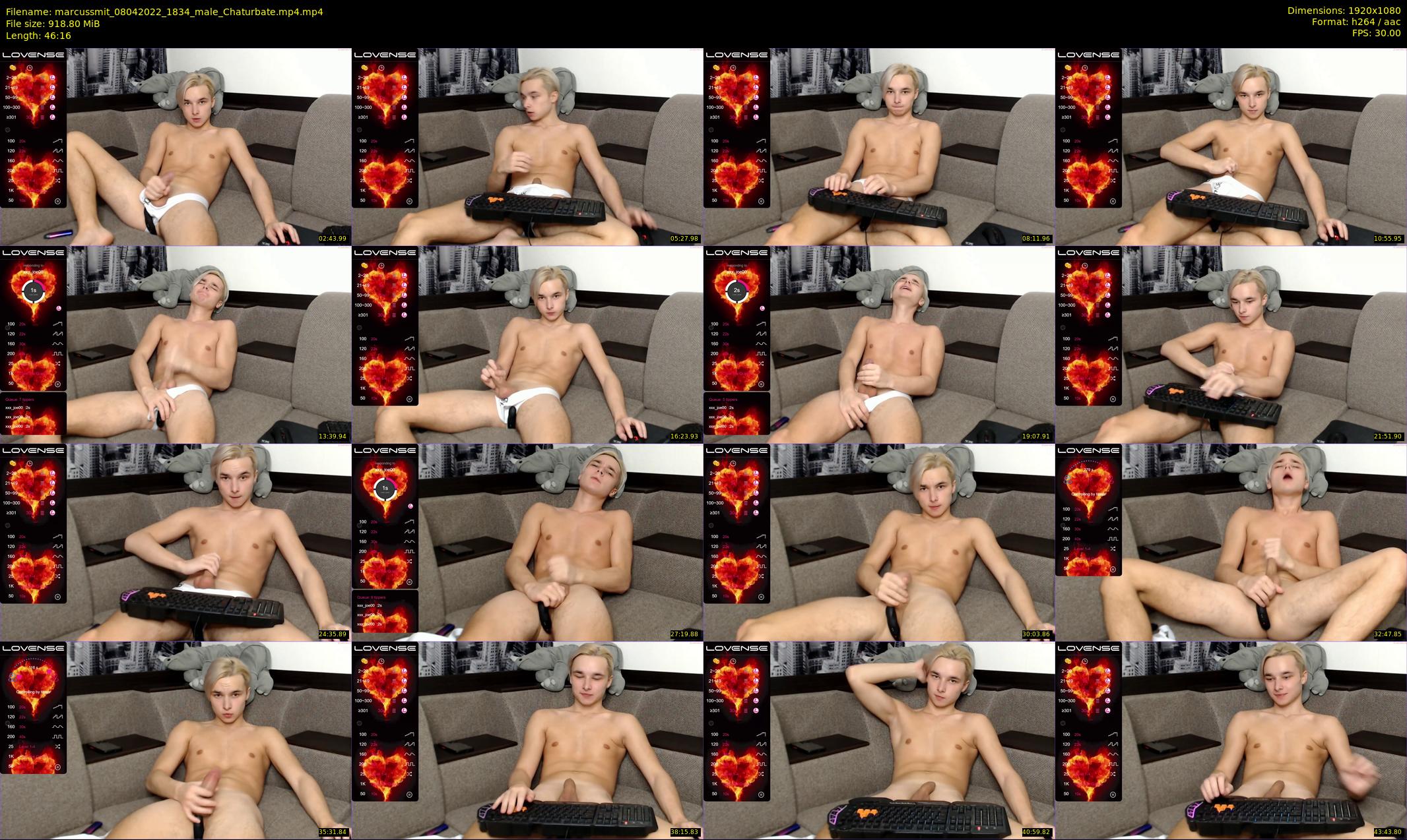 marcussmit — 47 minute Chaturbate male cam show recording, 1080p, Apr 8, 2022