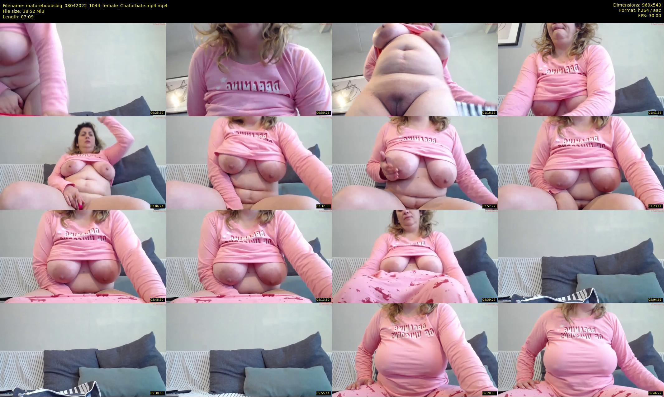 matureboobsbig — 8 minute Chaturbate female cam show recording, 480p, Apr 8, 2022
