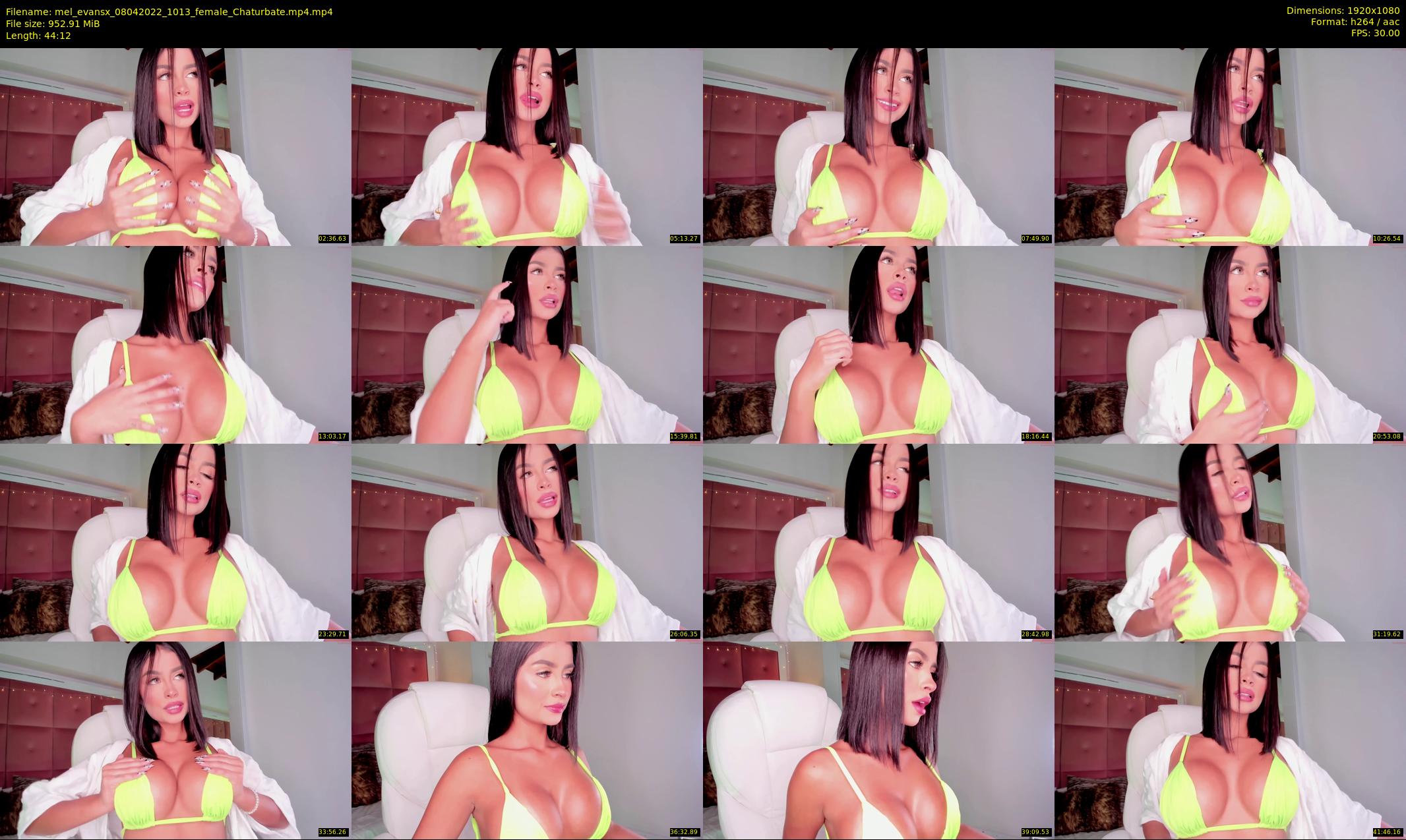 mel_evansx — 45 minute Chaturbate female cam show recording, 1080p, Apr 8, 2022
