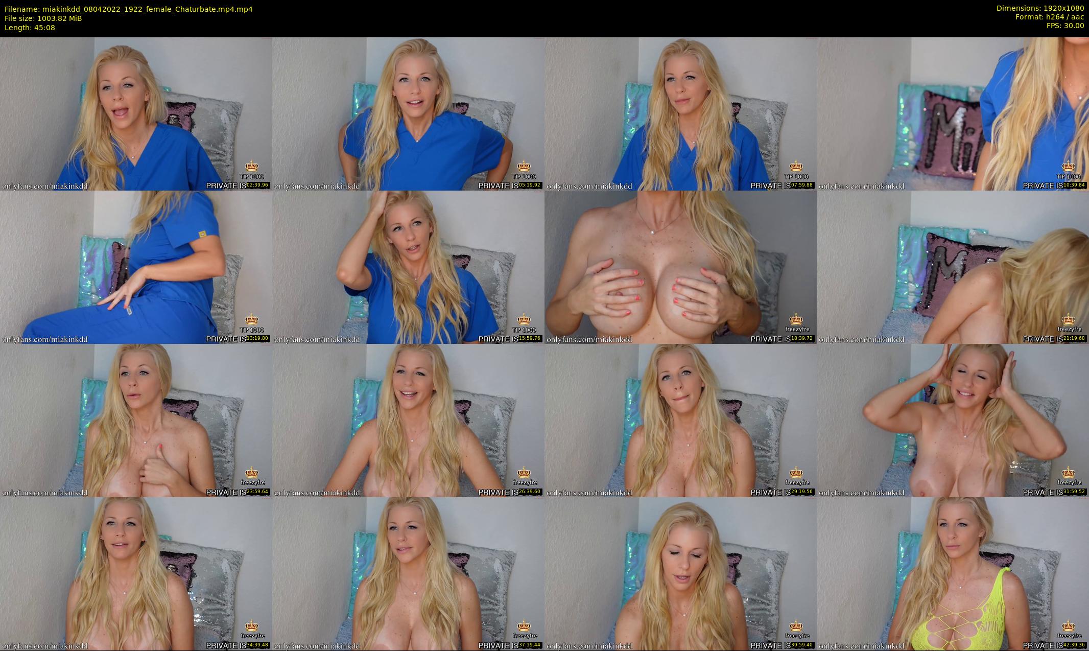 miakinkdd — 46 minute Chaturbate female cam show recording, 1080p, Apr 8, 2022
