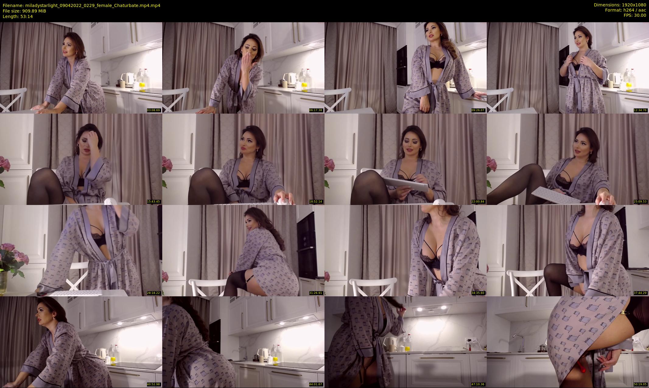 miladystarlight — 54 minute Chaturbate female cam show recording, 1080p, Apr 9, 2022