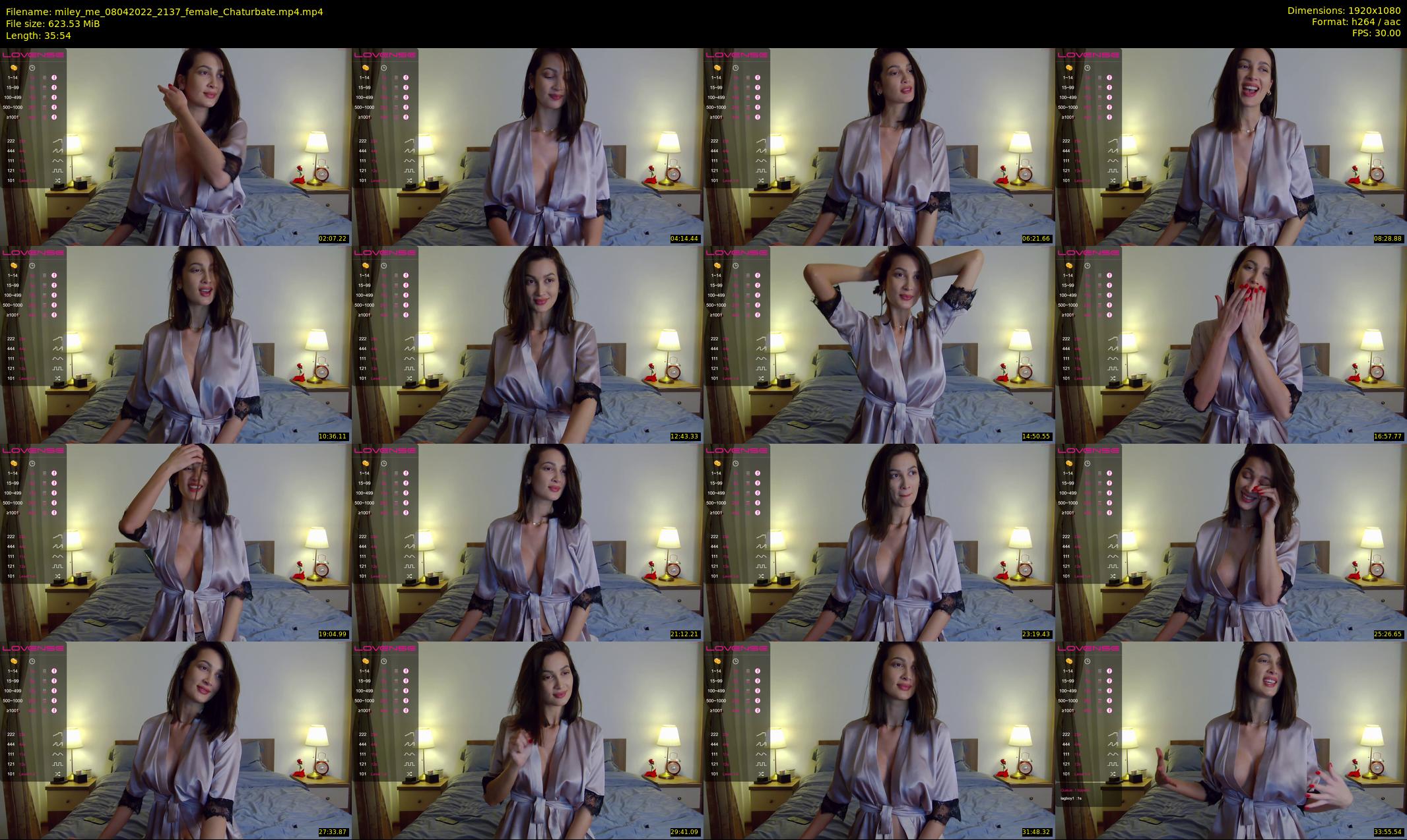 miley_me — 36 minute Chaturbate female cam show recording, 1080p, Apr 8, 2022