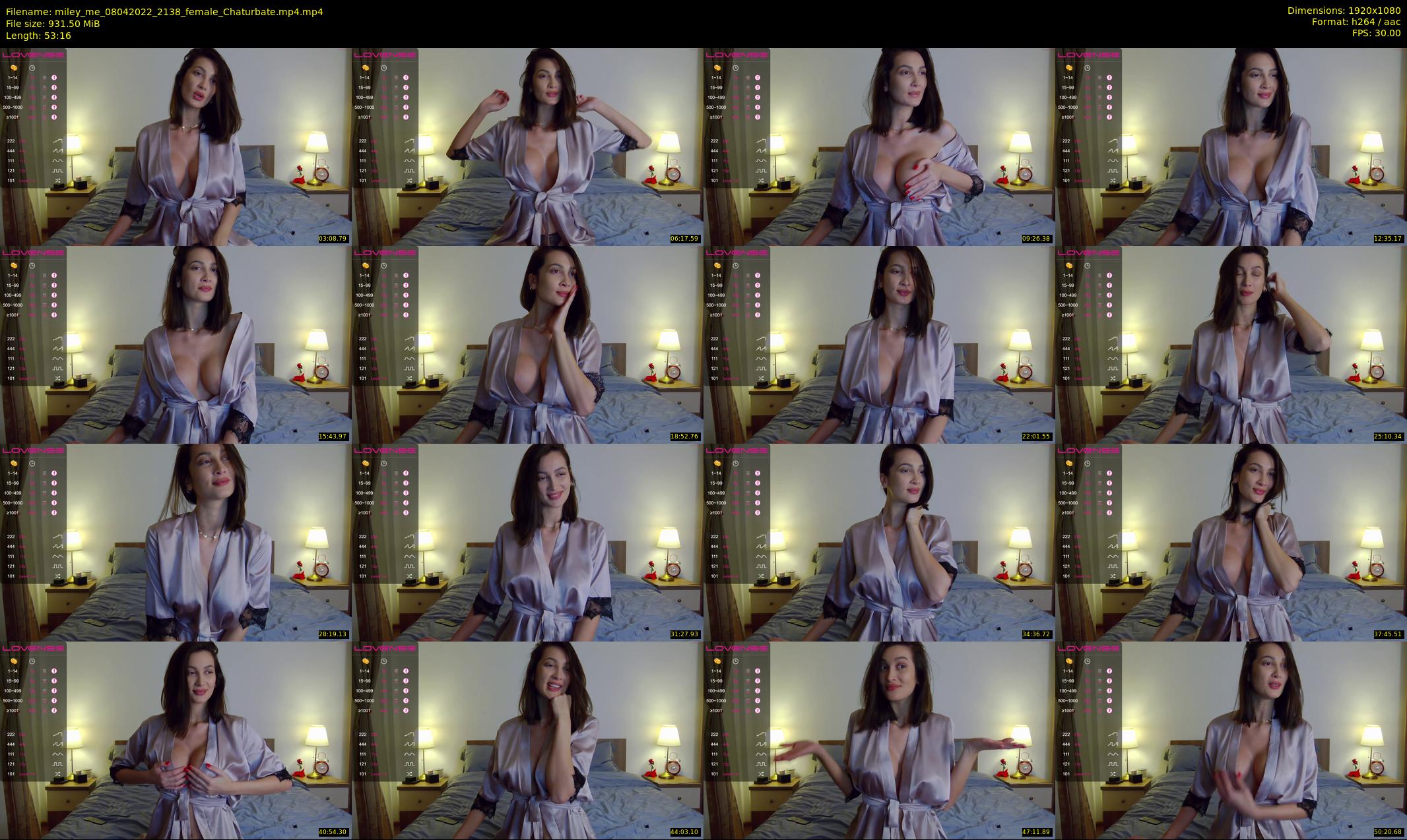 miley_me — 54 minute Chaturbate female cam show recording, 1080p, Apr 8, 2022