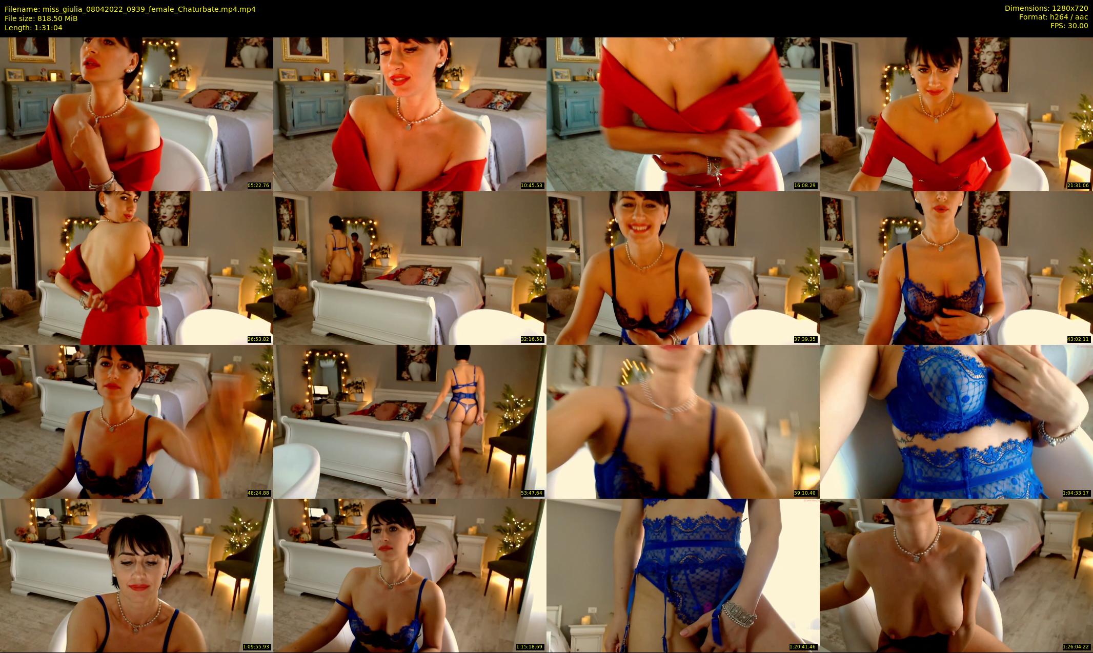 miss_giulia — 92 minute Chaturbate female cam show recording, 720p, Apr 8, 2022
